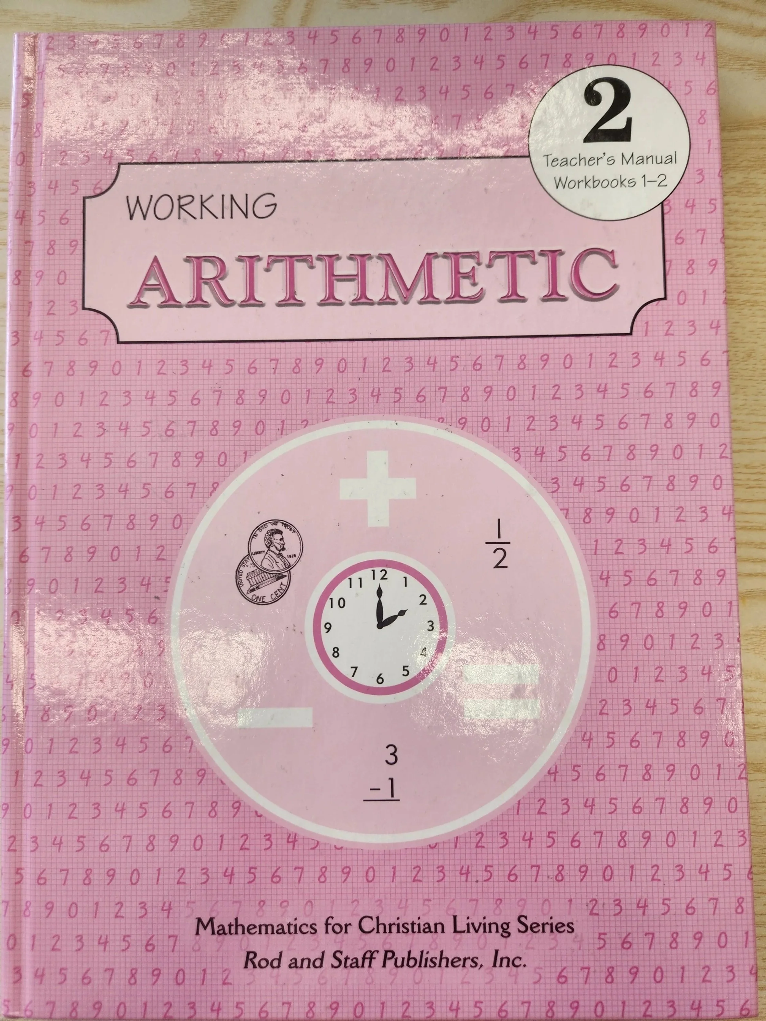 Working Arithmetic 2 Teachers Manual books 1-2