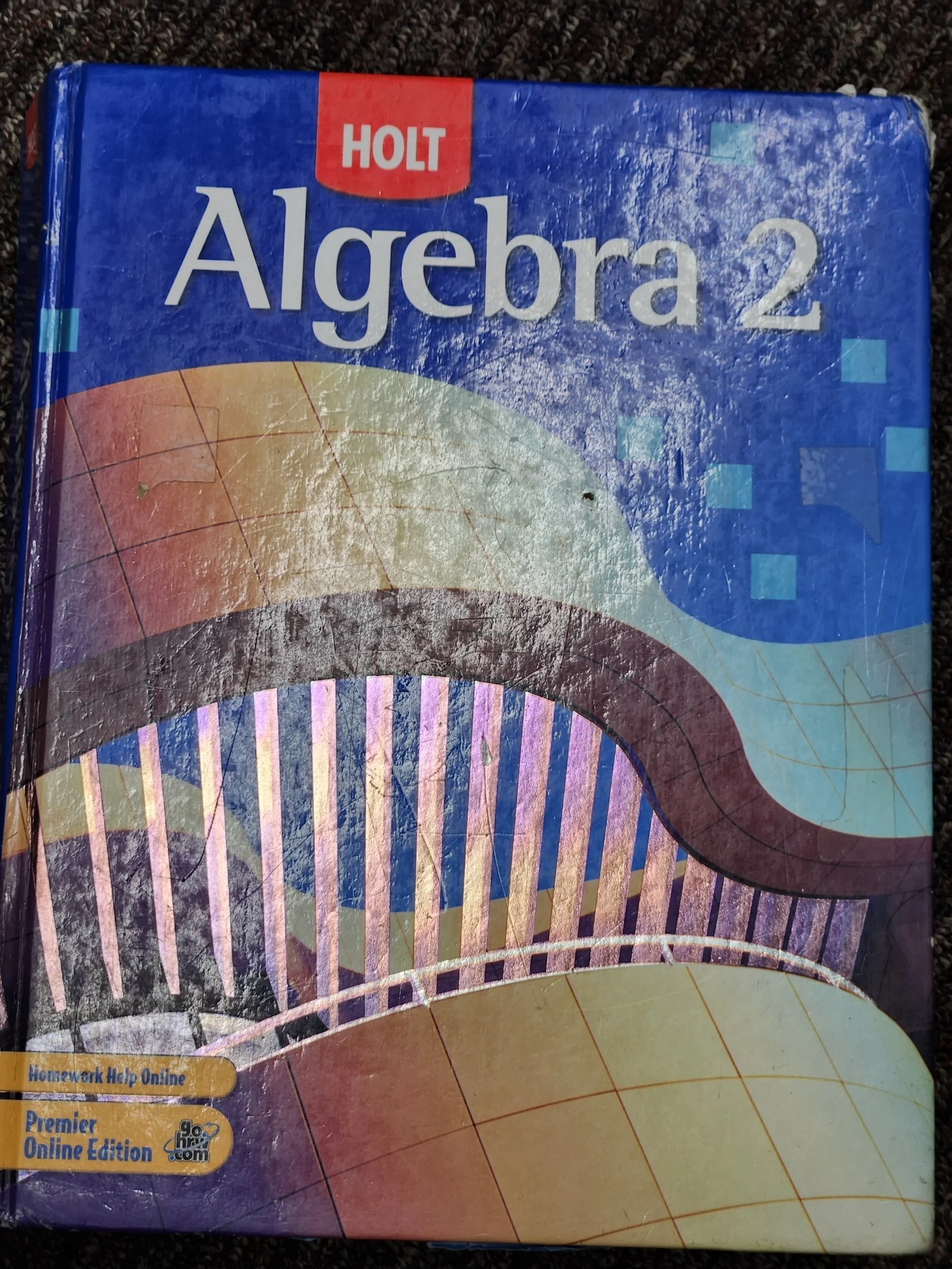 Holt Algebra 2