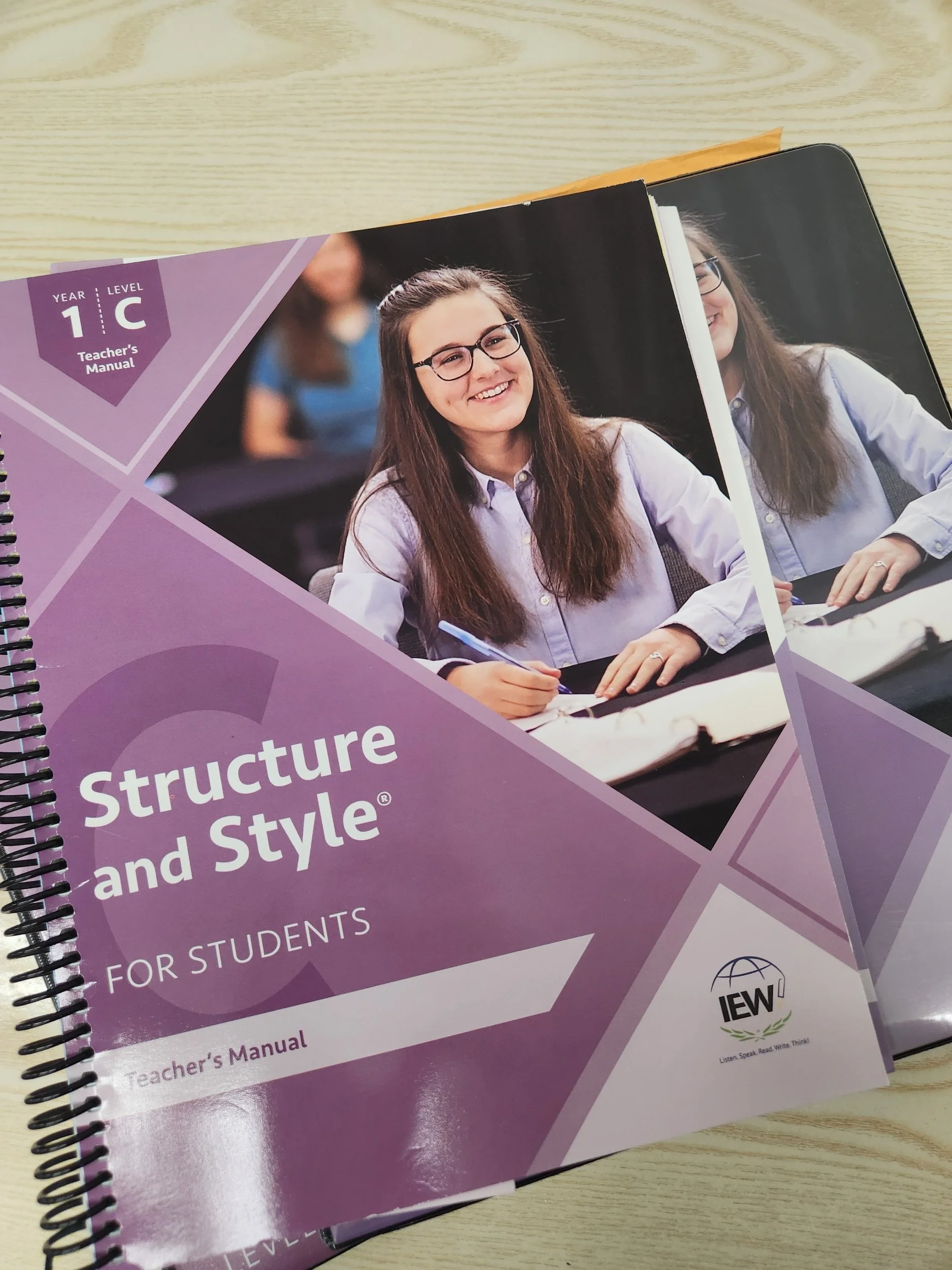 IEW Structure and Style for Students Year 1 Level C Teachers Manual