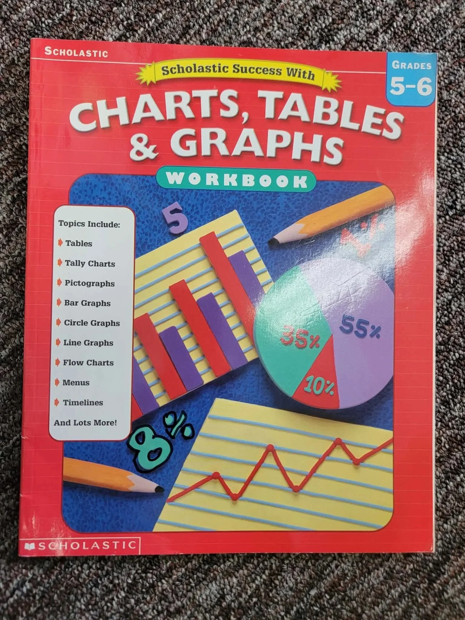 Charts Tables & Graphs Workbook