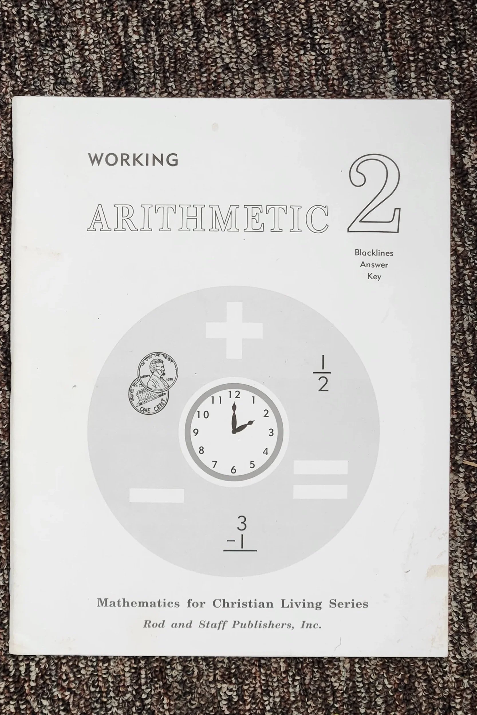 Working Arithmetic 2 AnswerKey