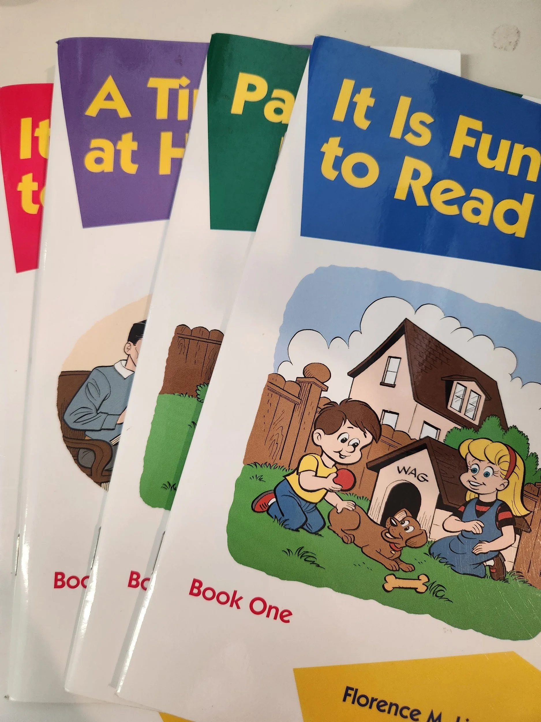 Christian Liberty Press Phonics Readers 4 Book Set