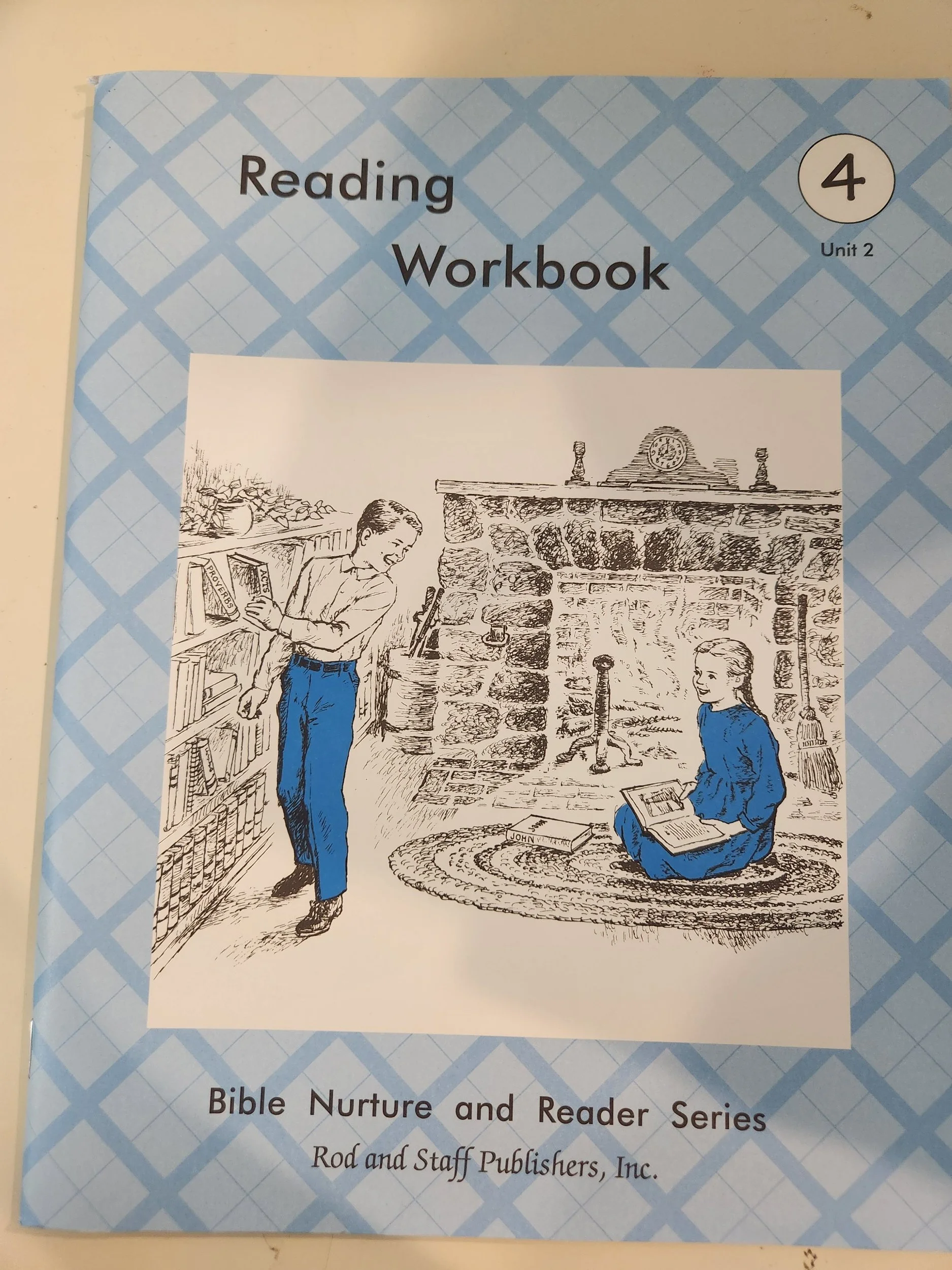 Reading Workbook 4 Unit 2 Bible Nurture and Reader Series