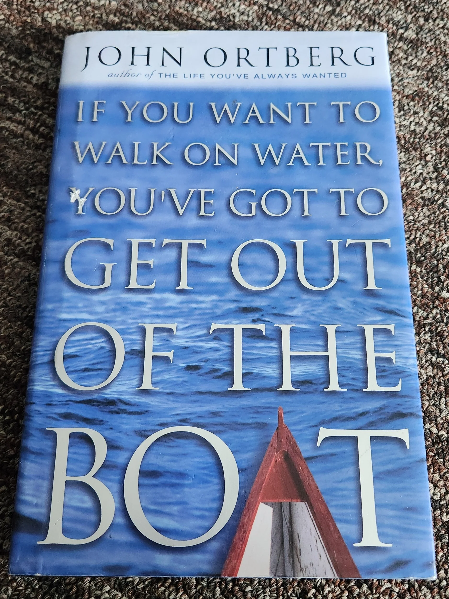 If You Want to Walk On Water Youve Got To Get Out The Boat