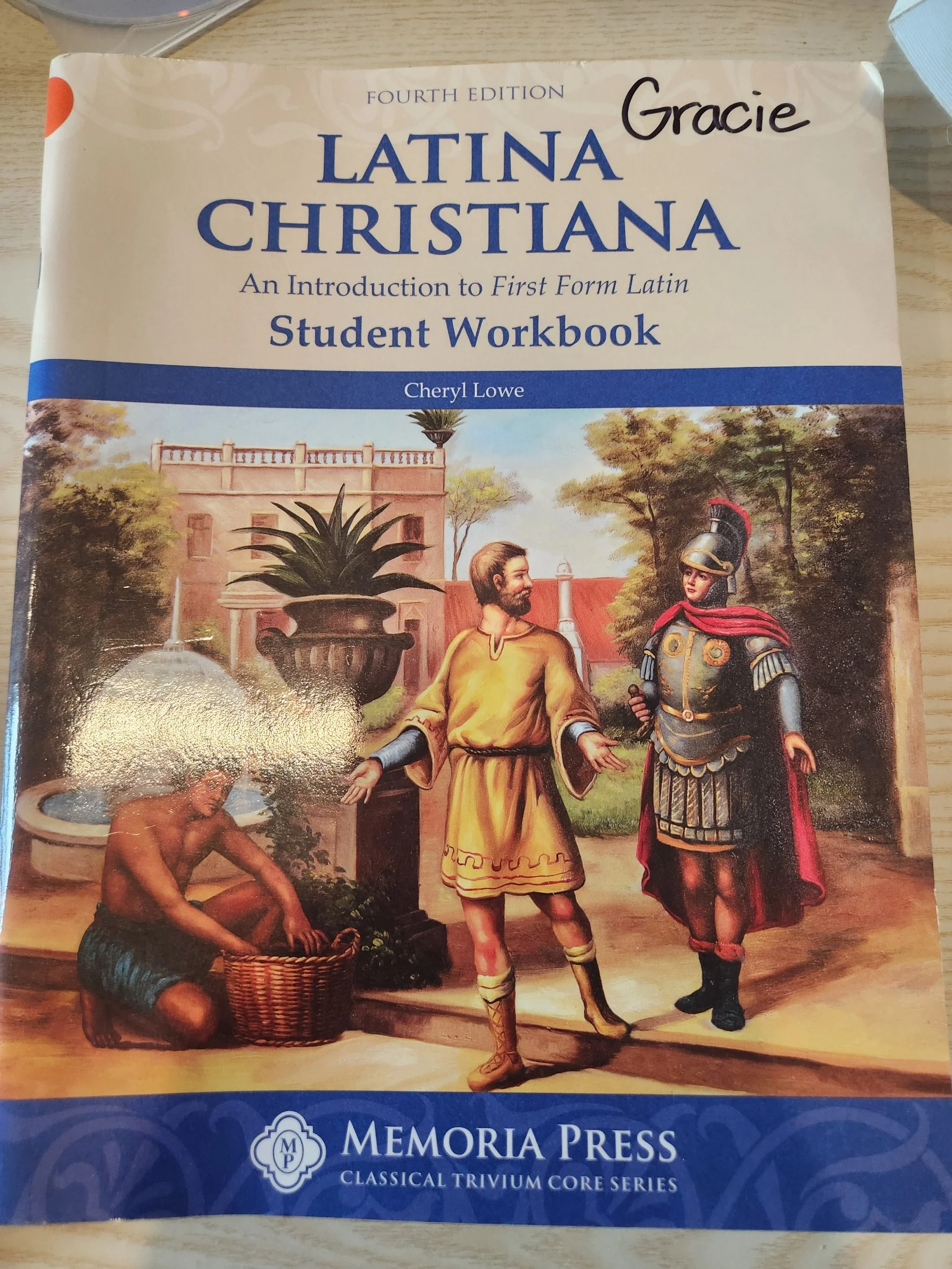 Latina Christiana Student Workbook Memoria Press