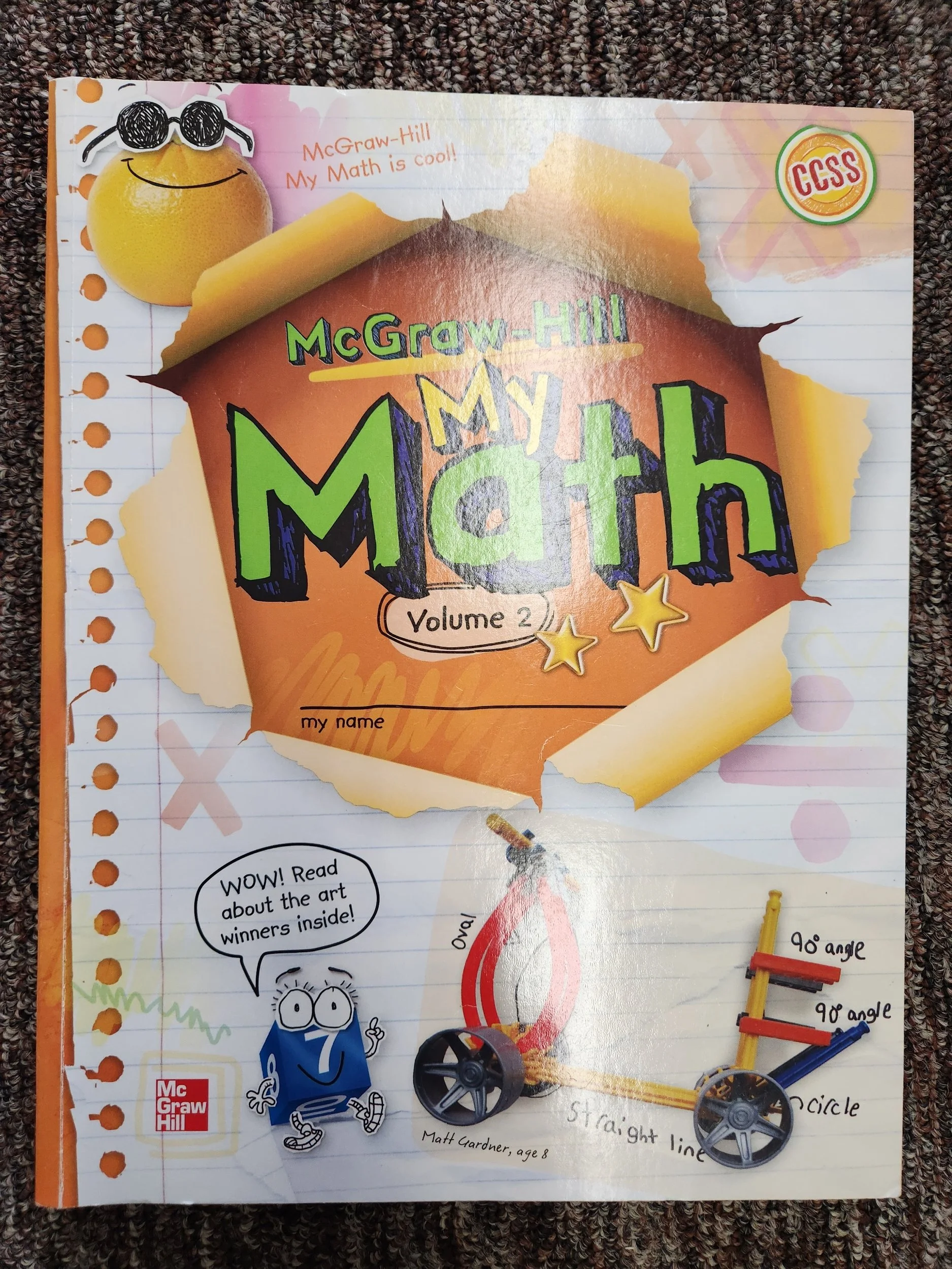 McGraw Hill My Math Volume2