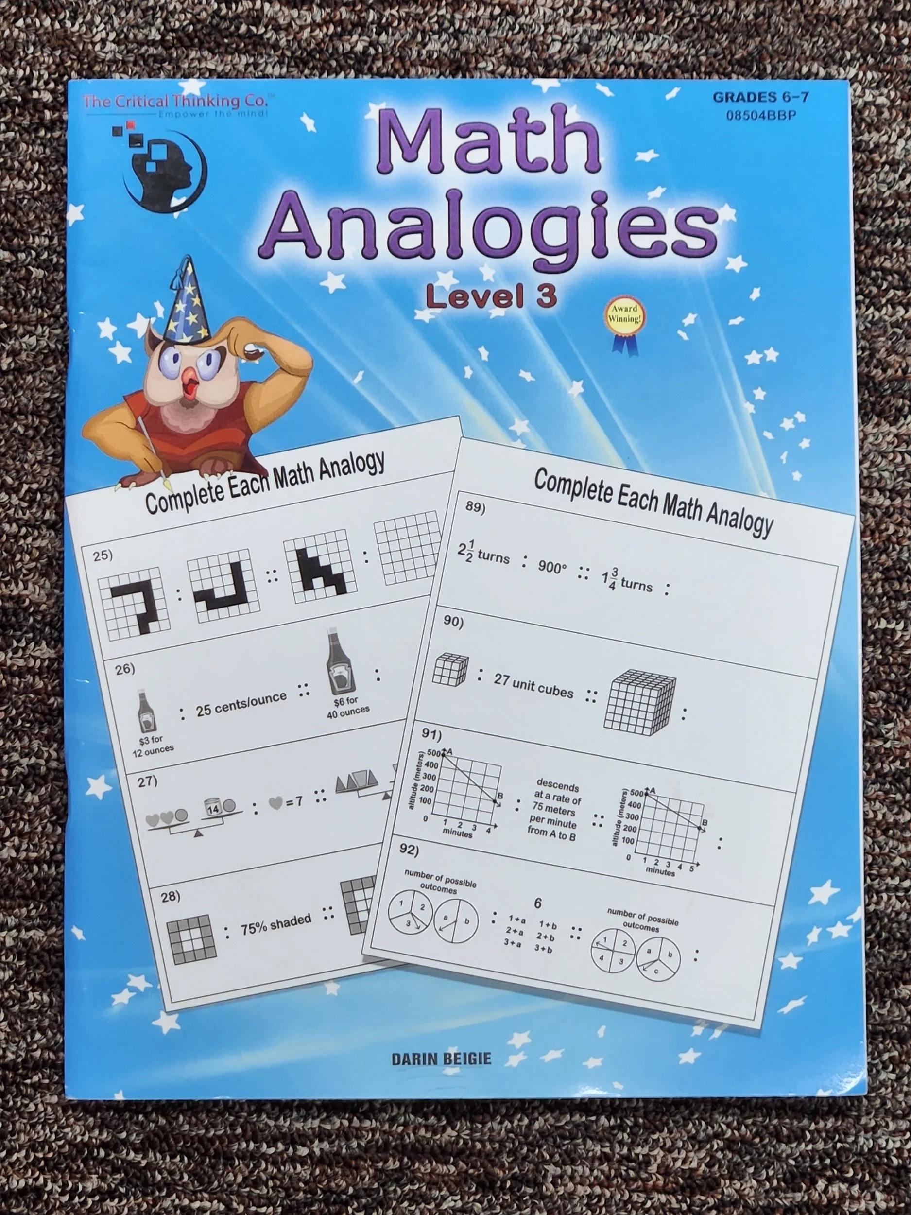 Math Analogies Level 3