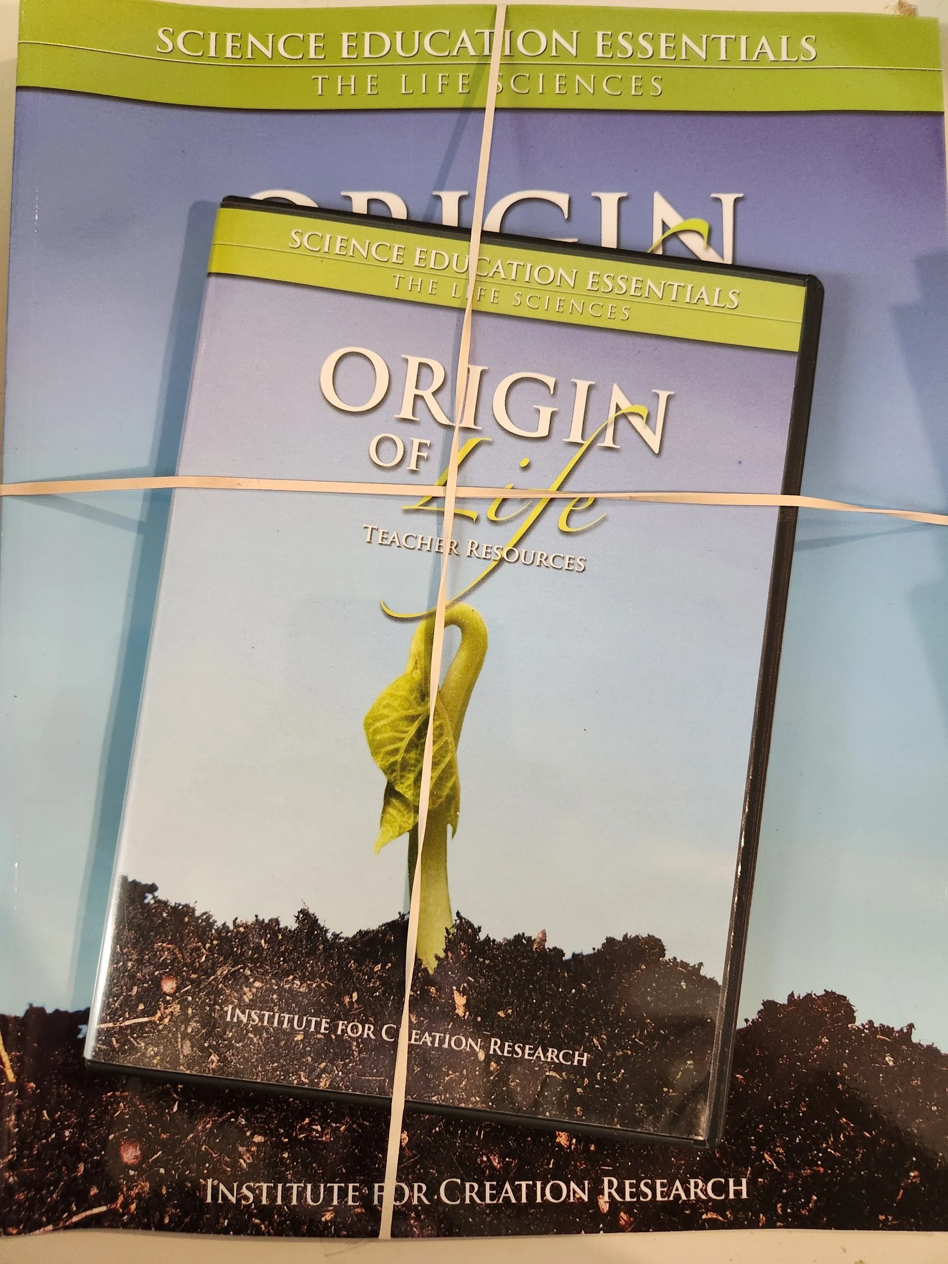 Origin of Life Teachers Resources Dvd and Book