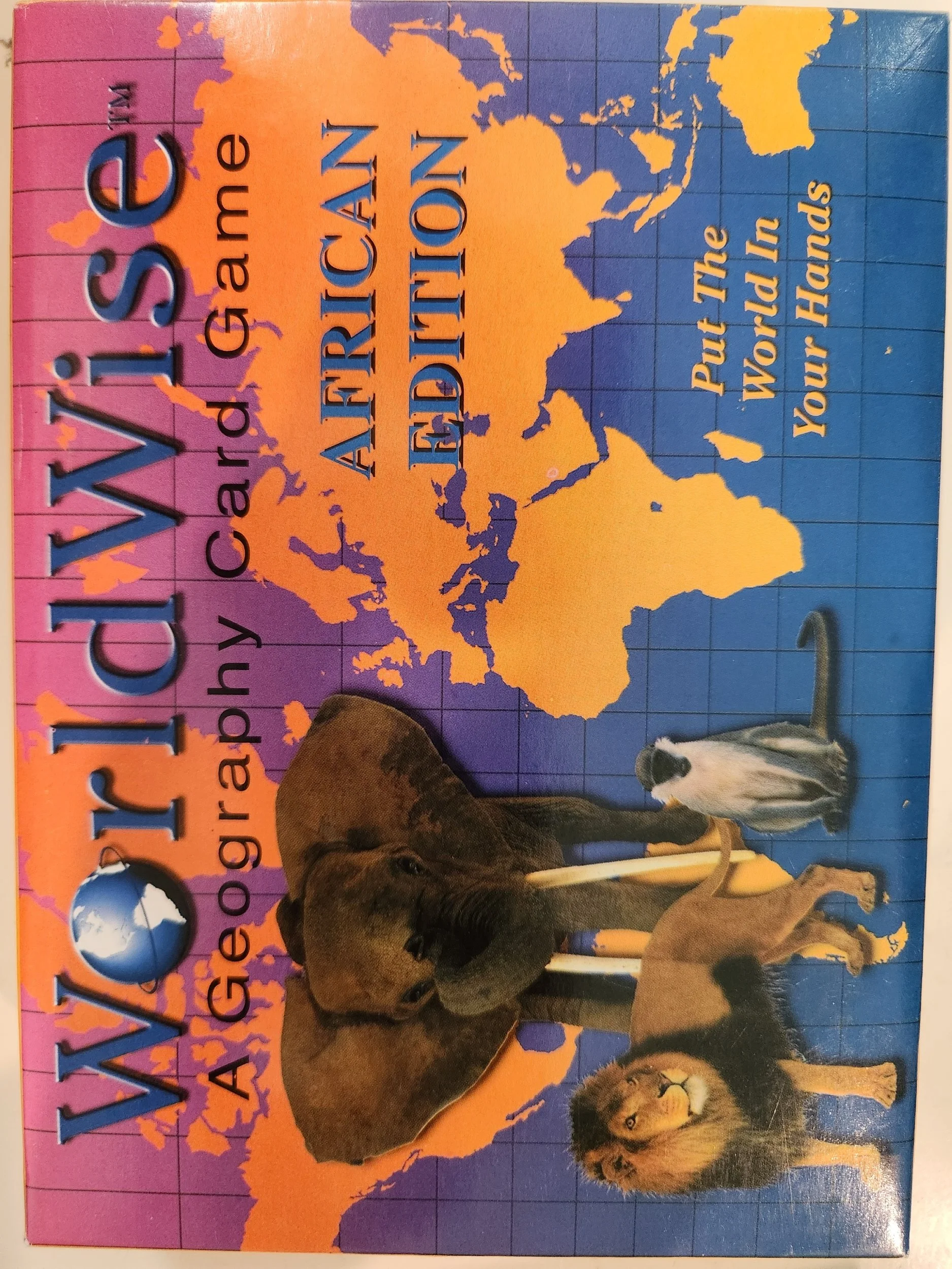 World Wise A Geography Card Game African Edition