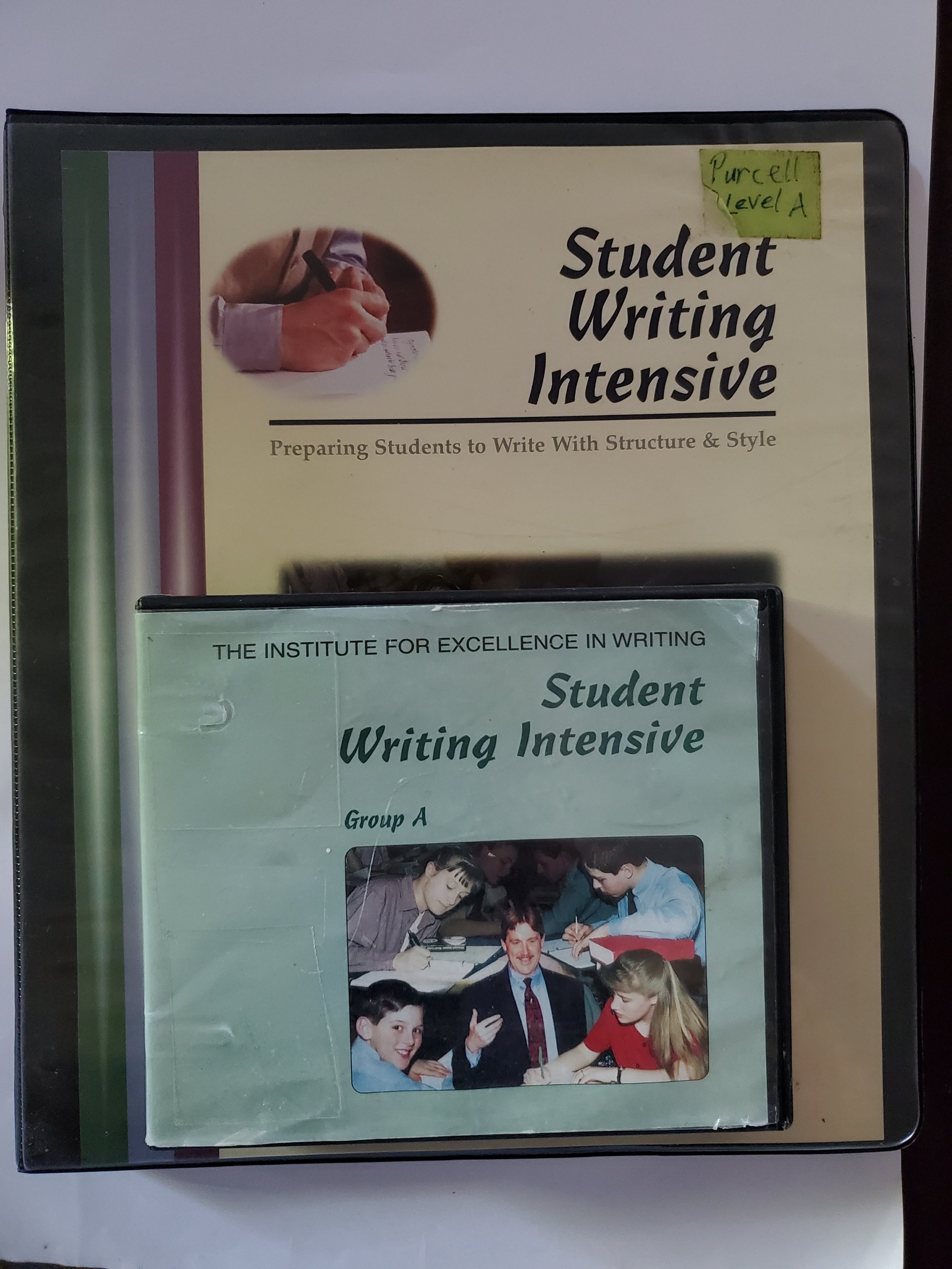 IEW Institute of writing excellence, disc, curriculum, homeschool, used,