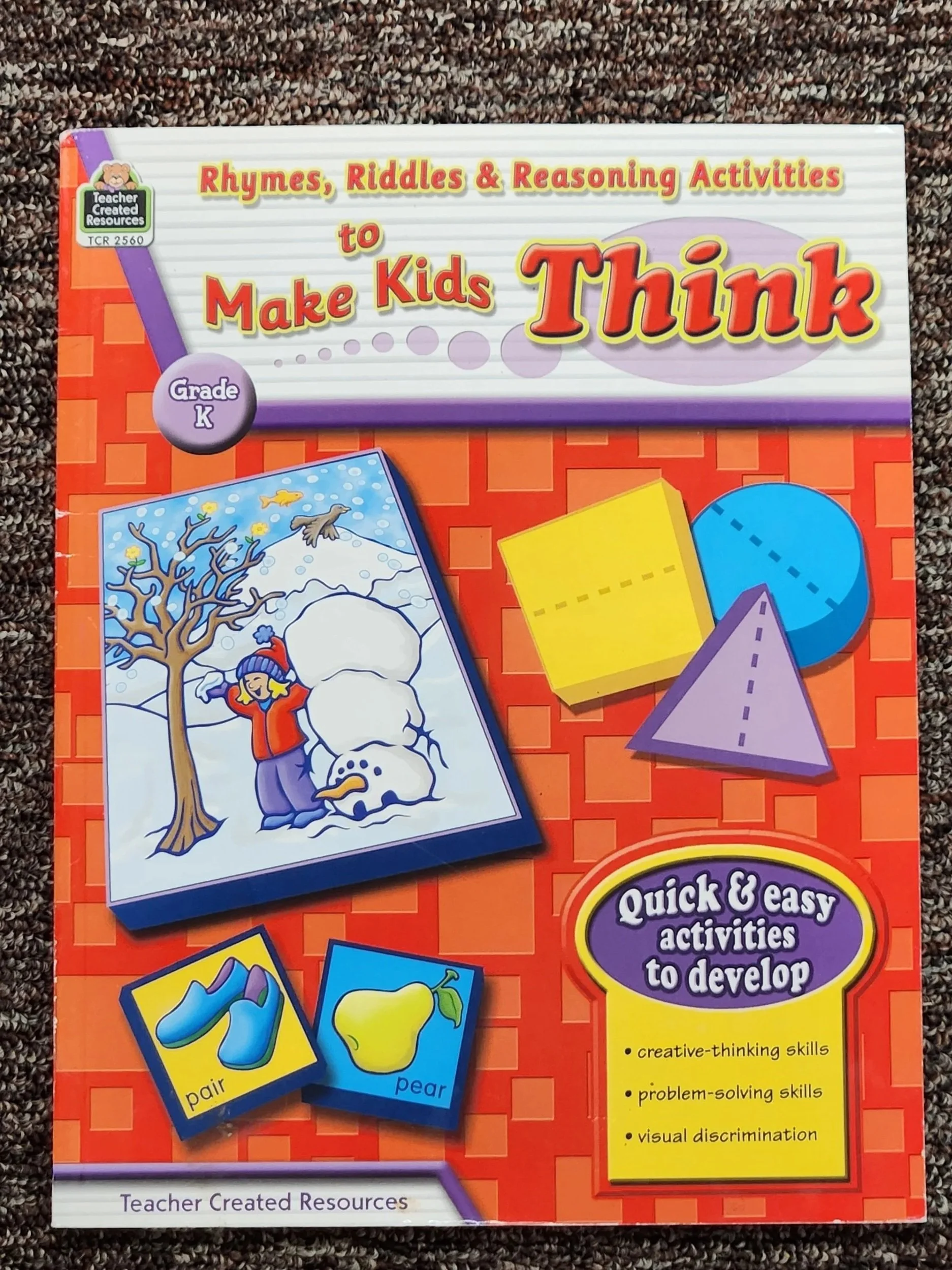 Rhymes Riddkes & Reading Activities to Make Kids Think