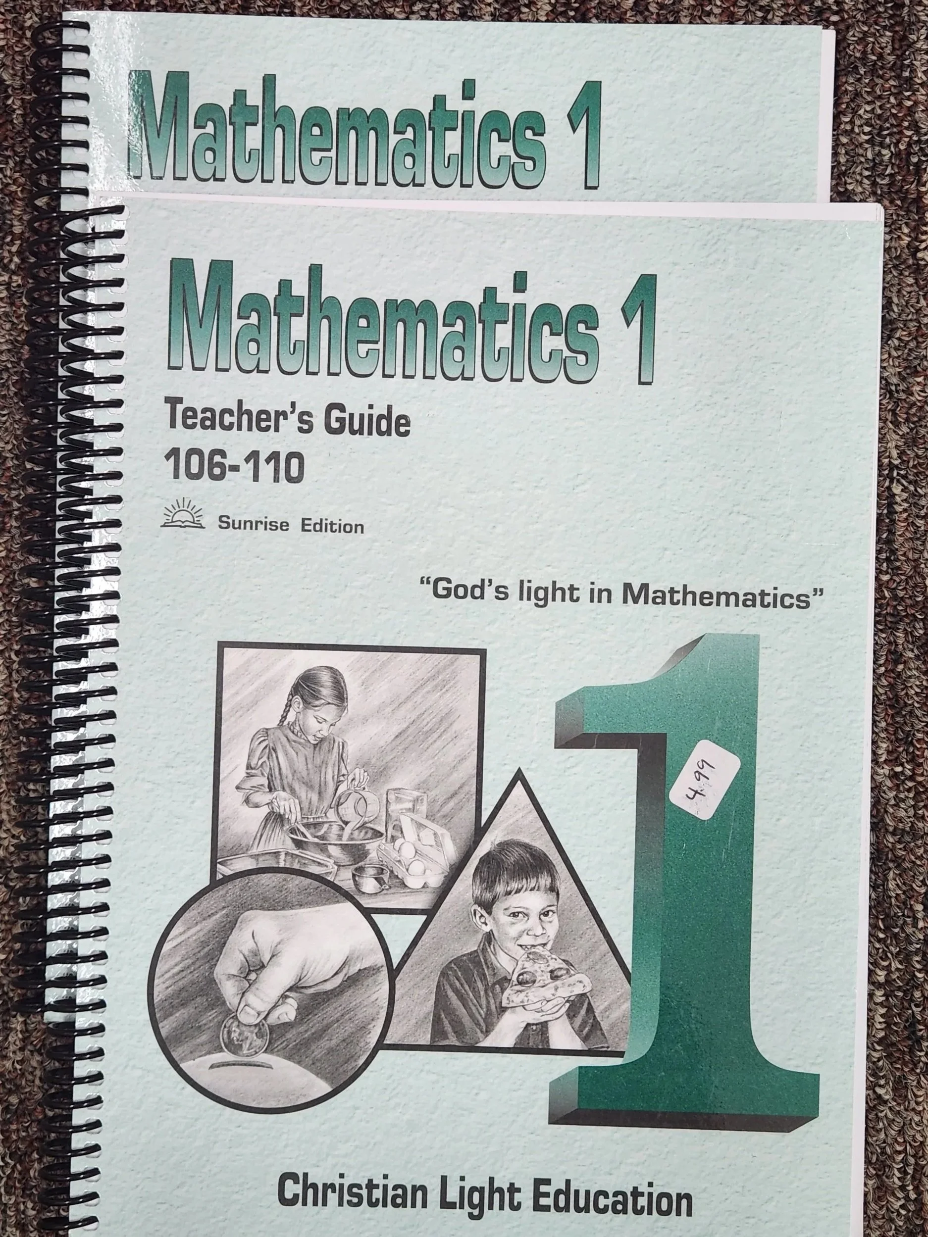Mathematics 1 Teachers Guide 106-110 Christian Light
