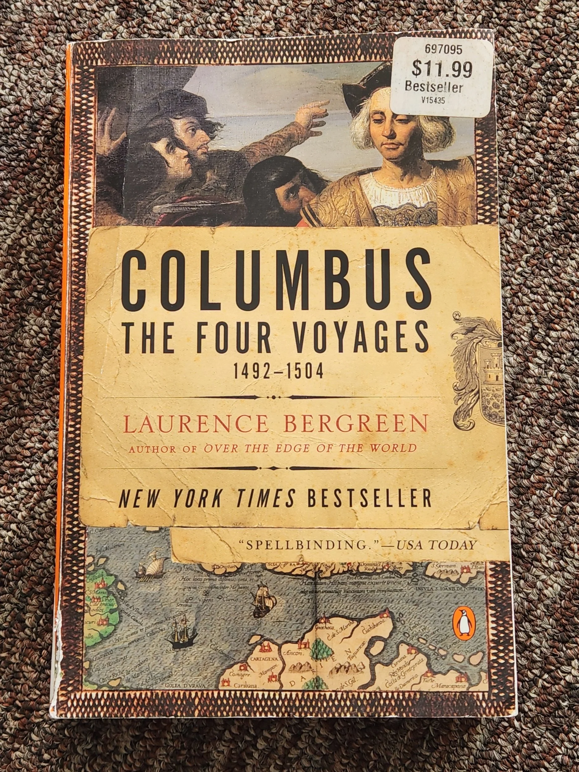 Columbus The Four Voyages by Laurence Bergreen
