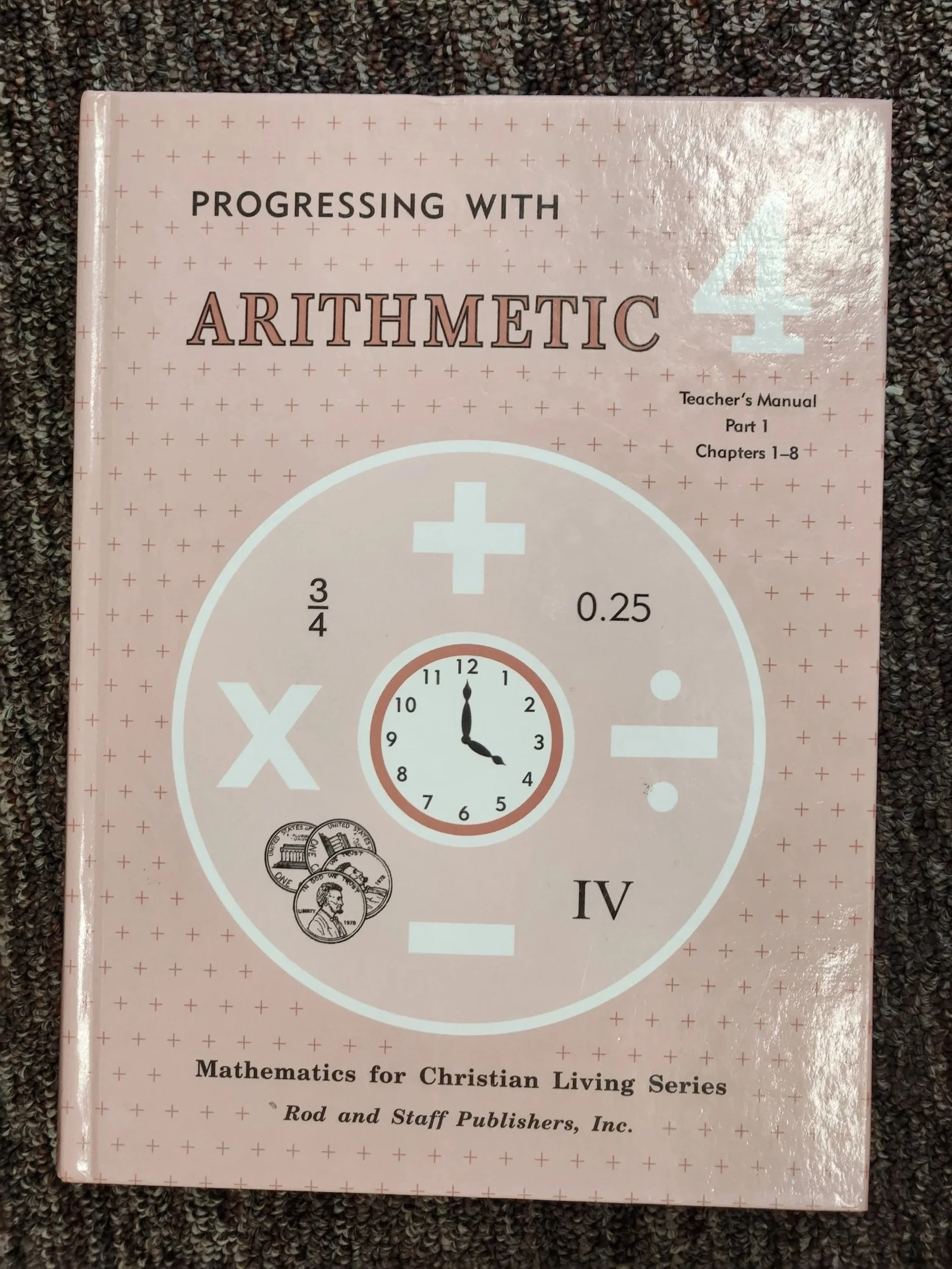 Progressing With Arithmetic 4 Teachers Manual Part 1
