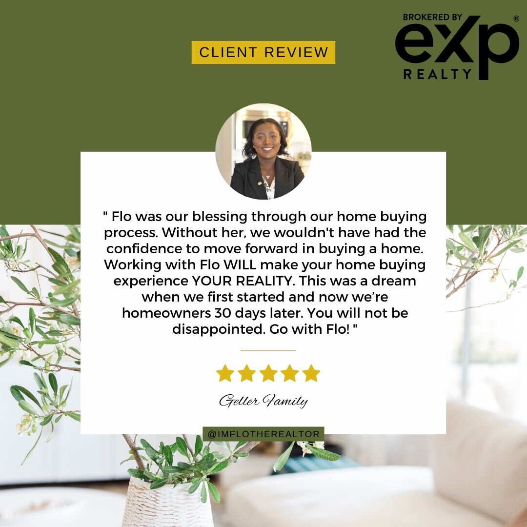 From dreaming to owning &ndash; our journey to homeownership has been a rollercoaster of emotions. 🏡 Congrats to the buyers. 🔑✨

#HomeownersJoy #NewBeginnings #homeownership #ClientTestimonial #imflotherealtor #thefloestates #exprealty #raleighnc