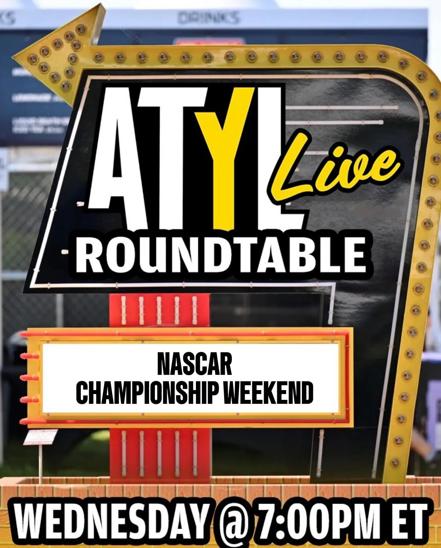 🏆Who will be the NASCAR champions??

Tonight at 7PM ET, let&rsquo;s discuss all the latest NASCAR news and hot topics over on the ATYL Media YouTube Channel!
