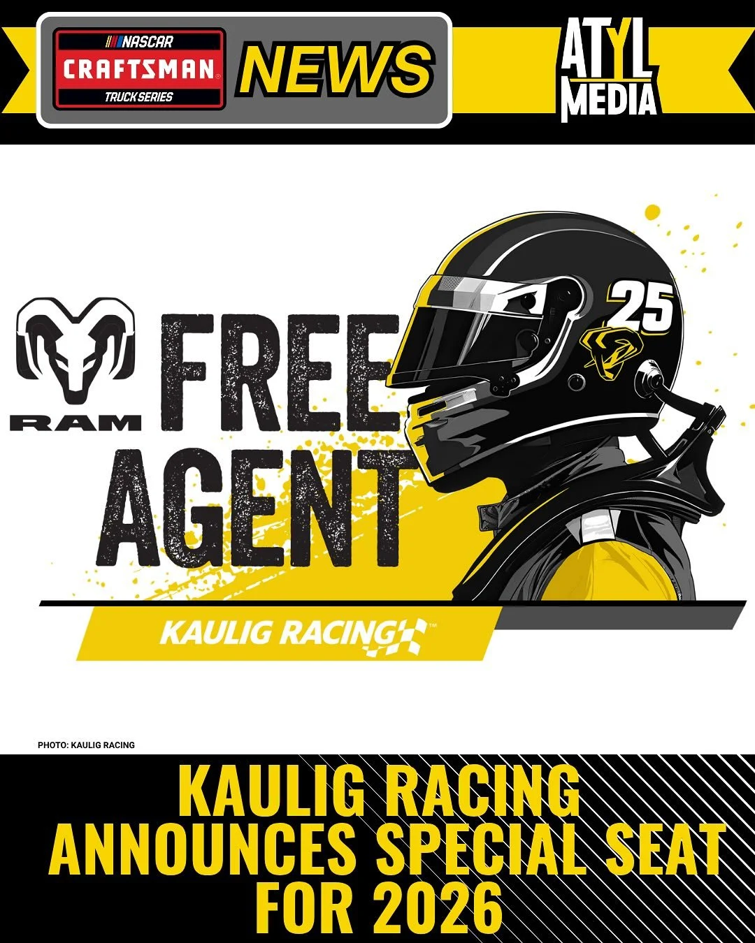 @kauligtrucks is changing the NASCAR landscape with a bold new innovative ride for 2026