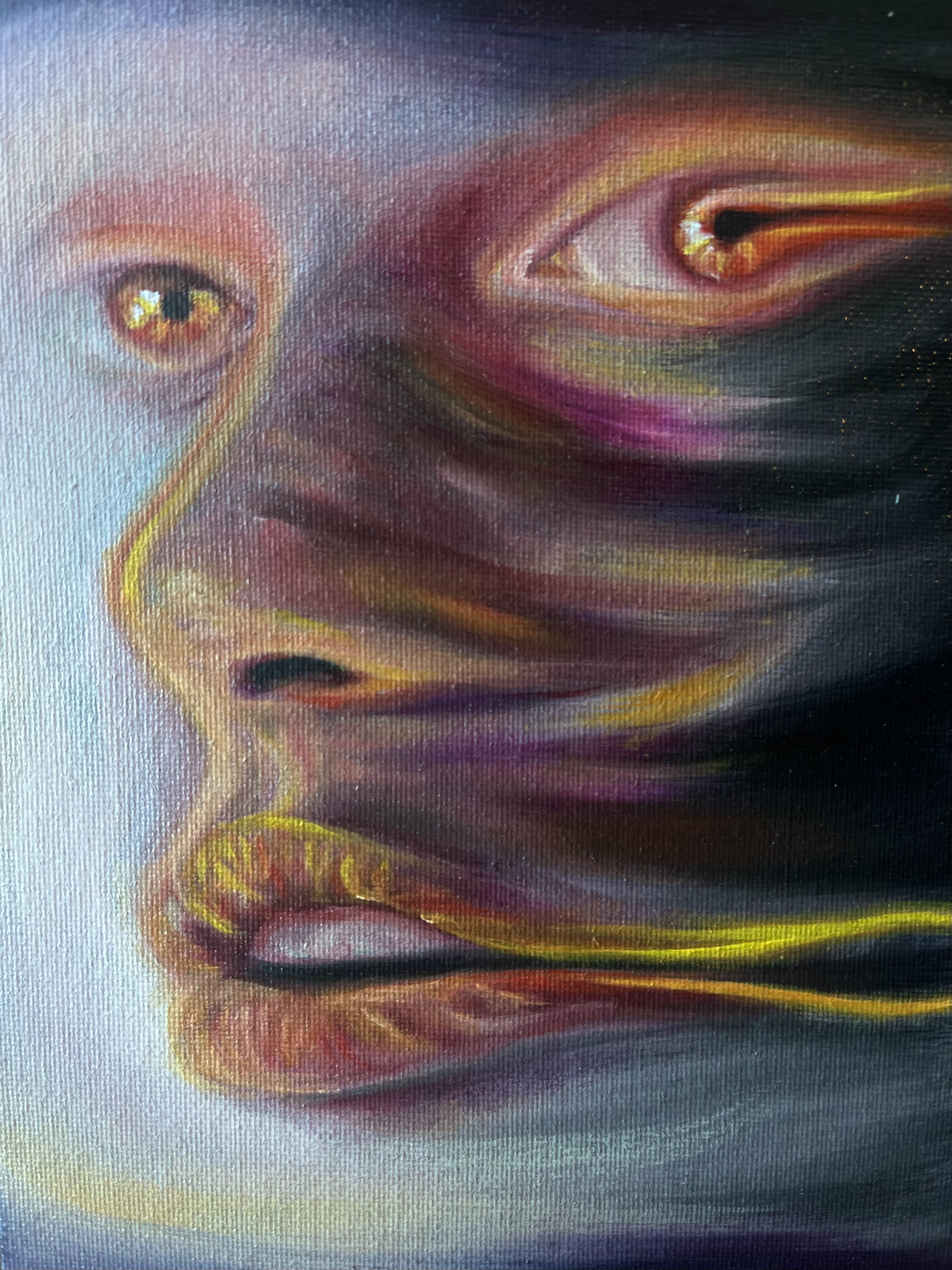 'Fervency' Oil Painting Print