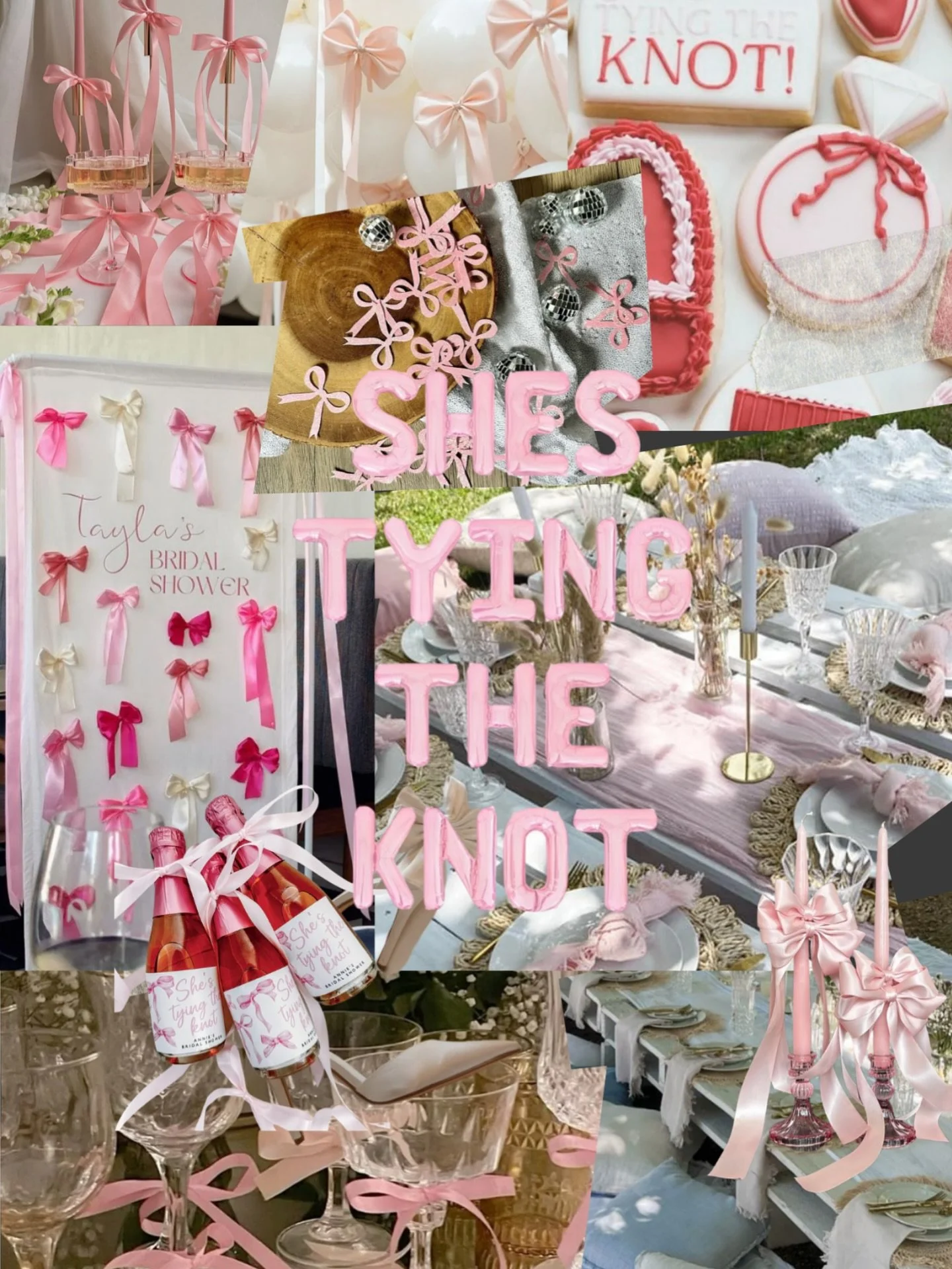 She&rsquo;s Tying the Knot is the sweetest way to celebrate a bride-to-be, and our styled luxury picnics elevate the theme beautifully 🎀 

Message us to book your special day!

#shestyingtheknot #henstheme #henspartytheme #bridalshowertheme