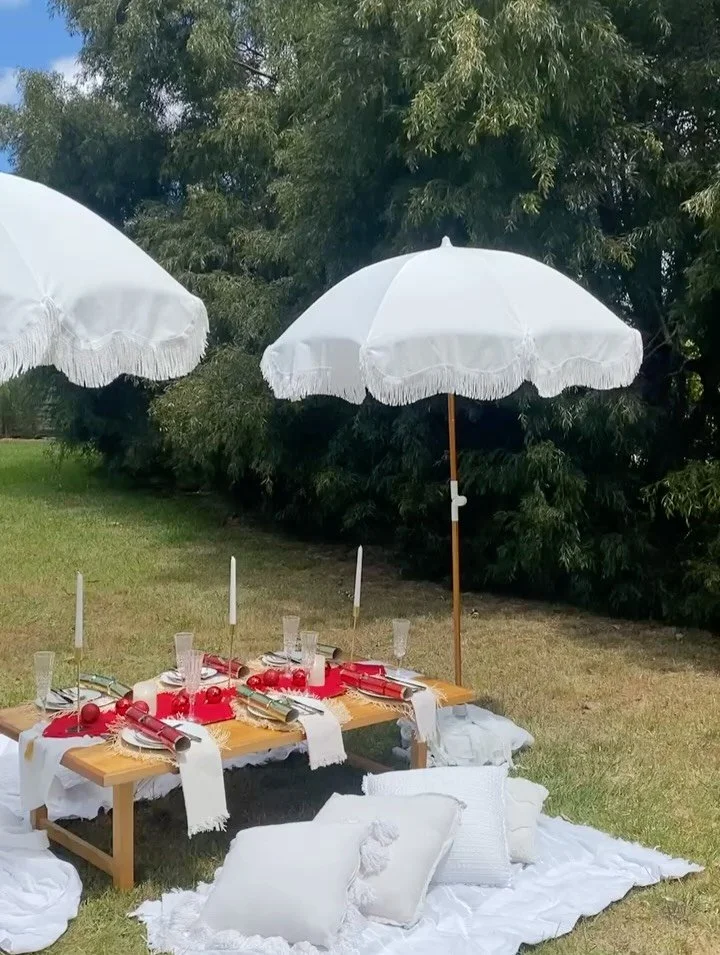 🎄✨ CHRISTMAS PICNIC SEASON IS HERE! ✨🎄

Whether it&rsquo;s your work Christmas party, a Friendsmas picnic, or a laid-back family gathering, our luxe picnic set ups are the perfect way to celebrate in style ❤️💚

📍We set up on the Mornington Penins