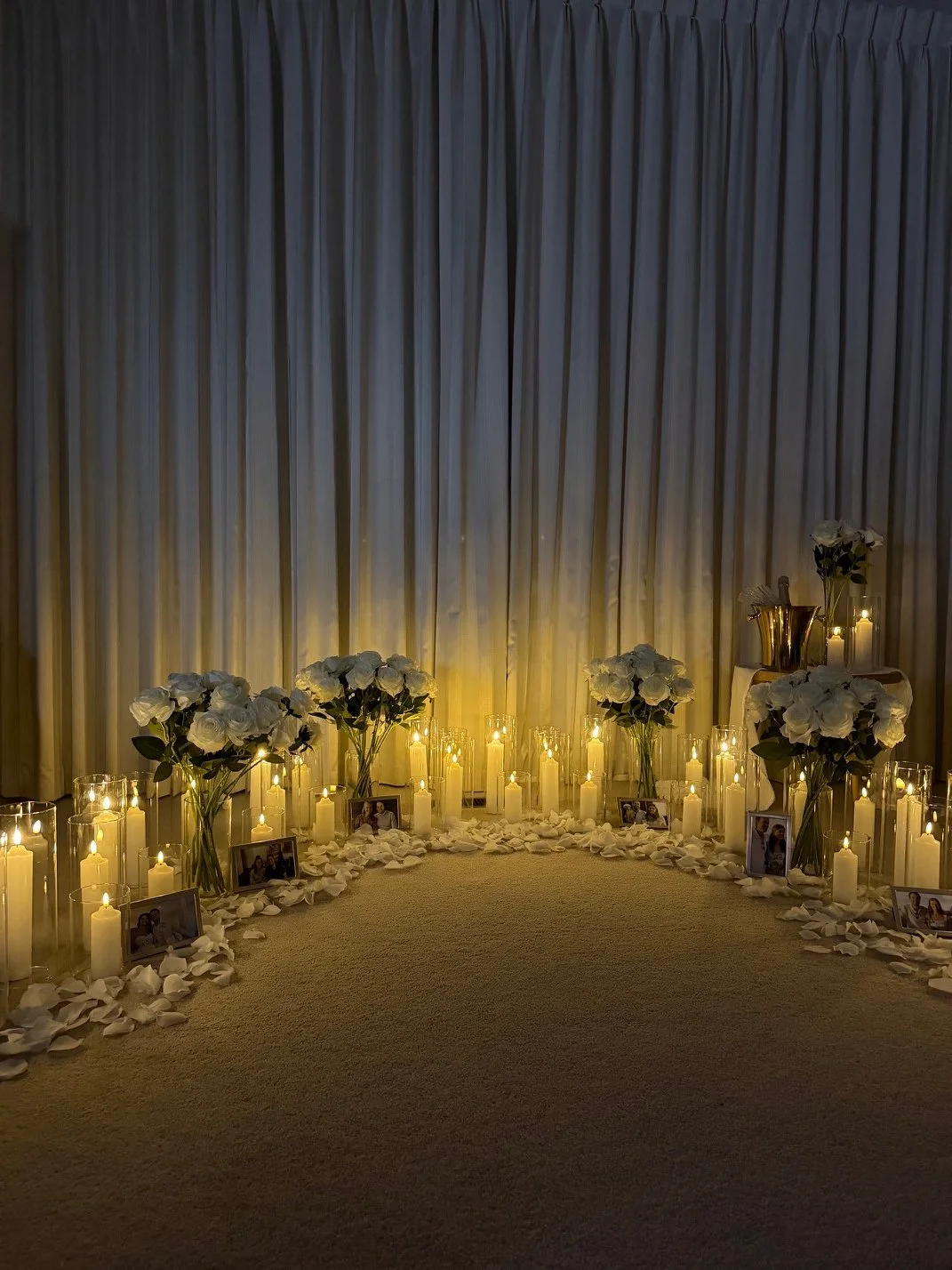 candlelight proposal