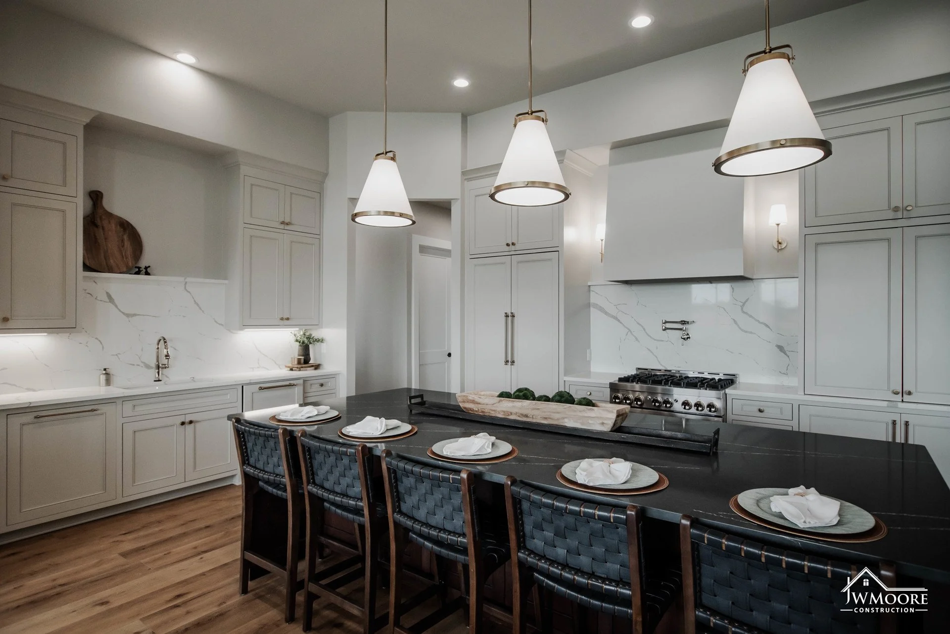 Custom cabinets built to handle everyday family life