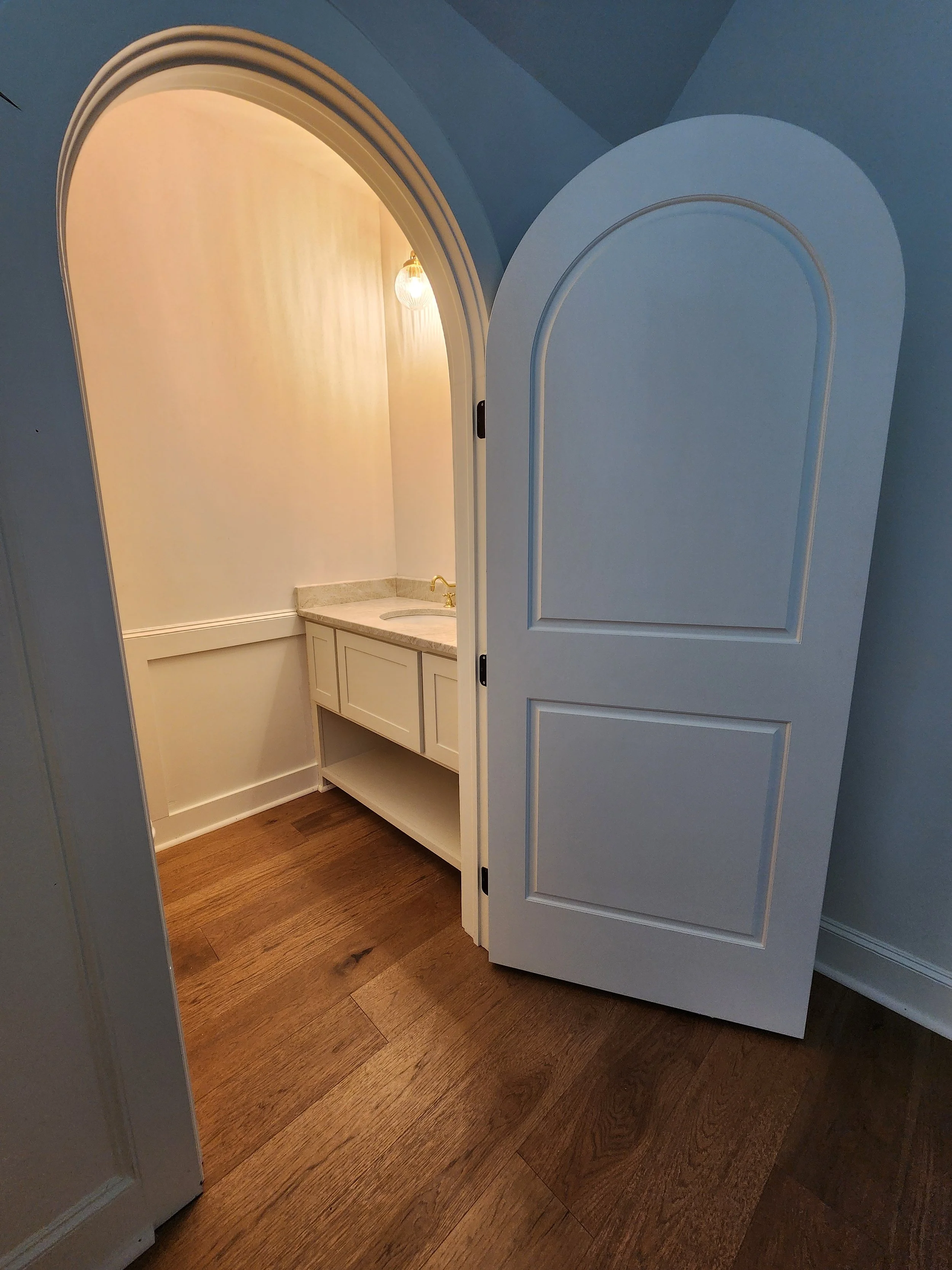 High-End Custom Fireplace Surround Cabinets in Refugio, Texas