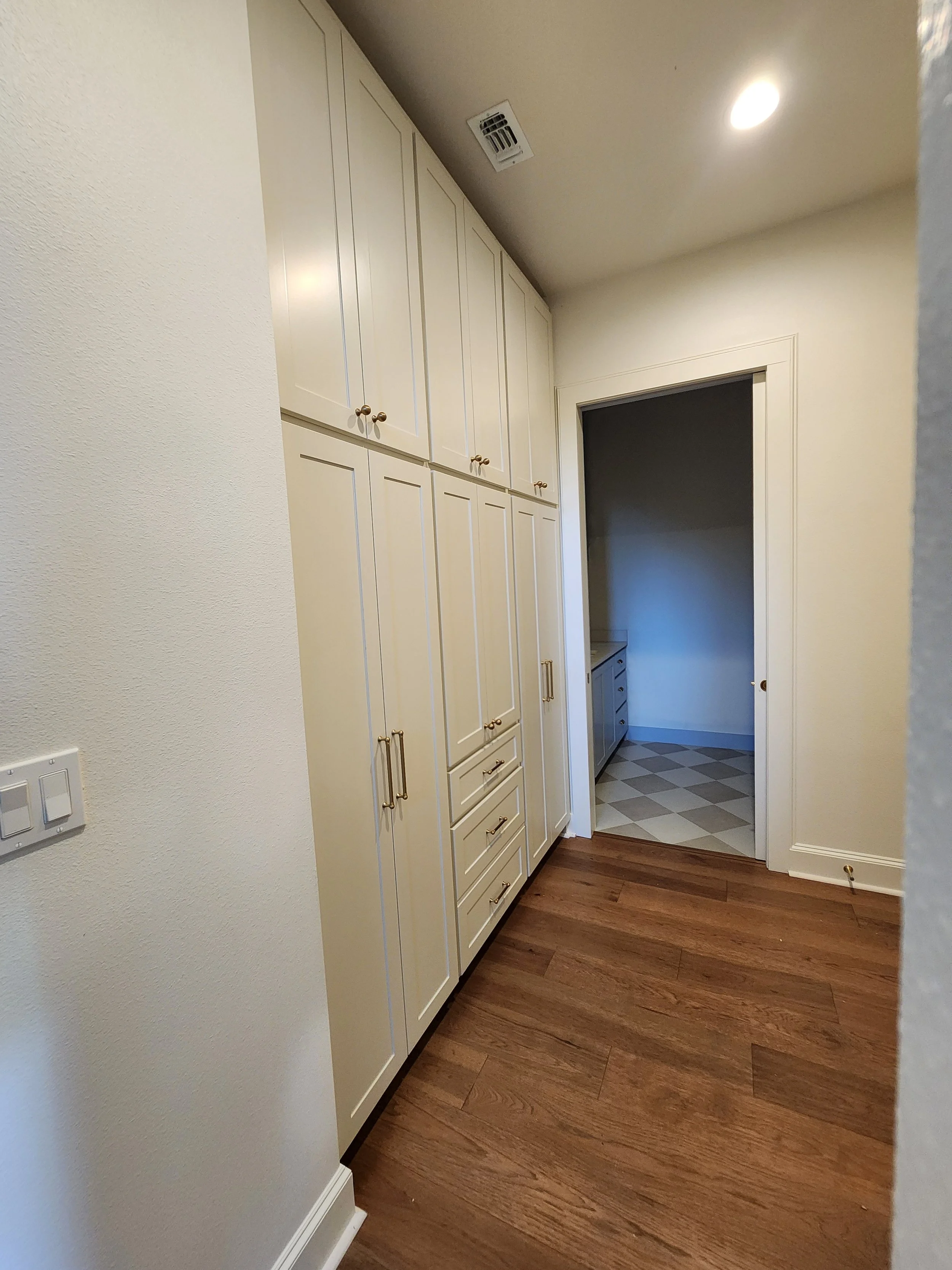 Built-In Entertainment Center for a Home in Yorktown, Texas