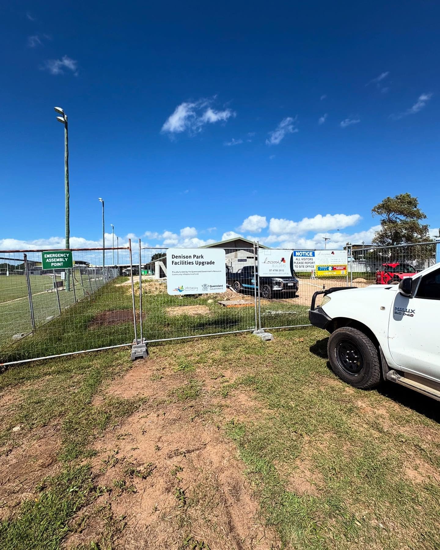 Denison park ammenities recently completed for lowcock builders! 🔥🤘