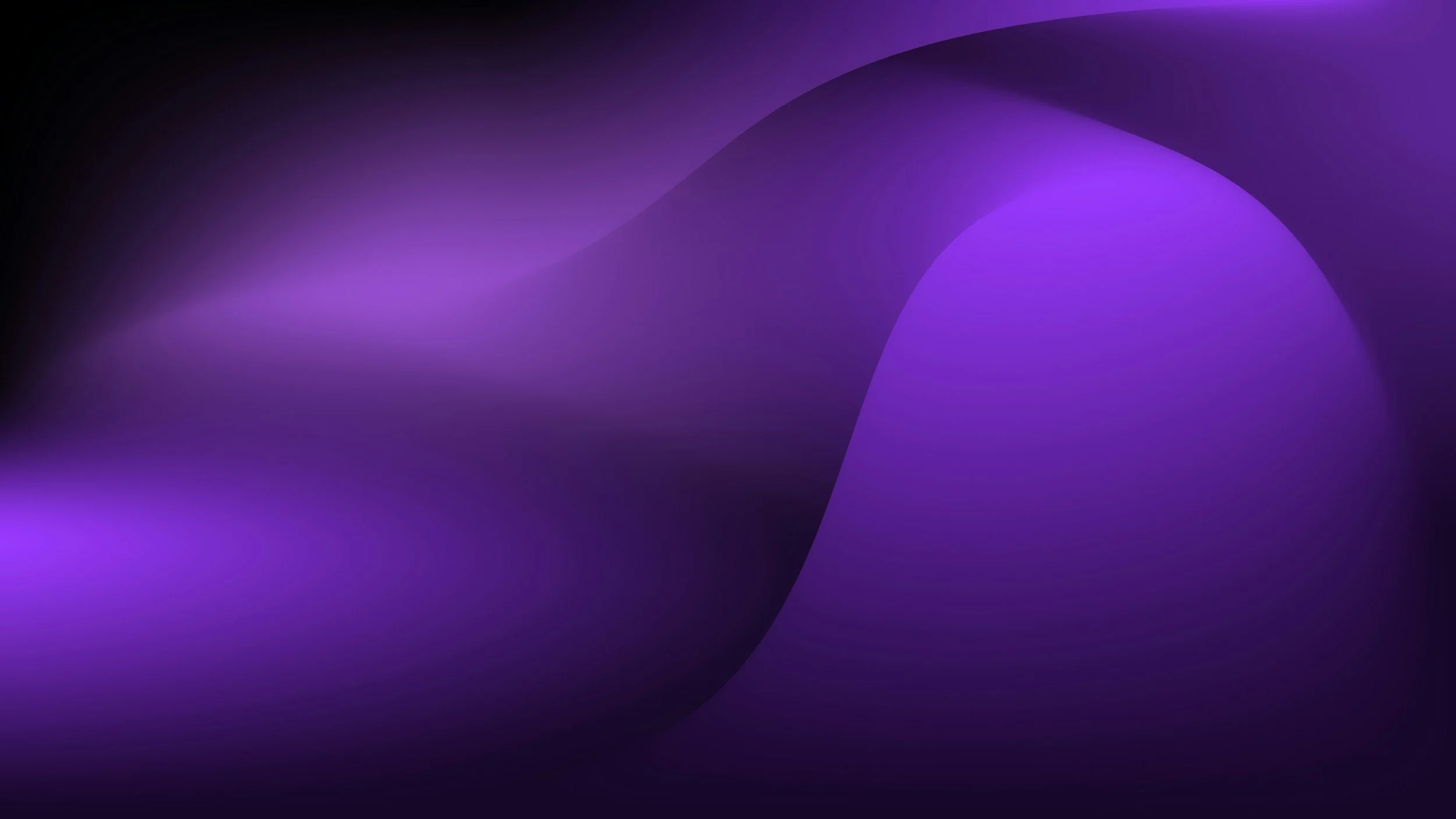 Abstract digital background with swirling purple and black colors.