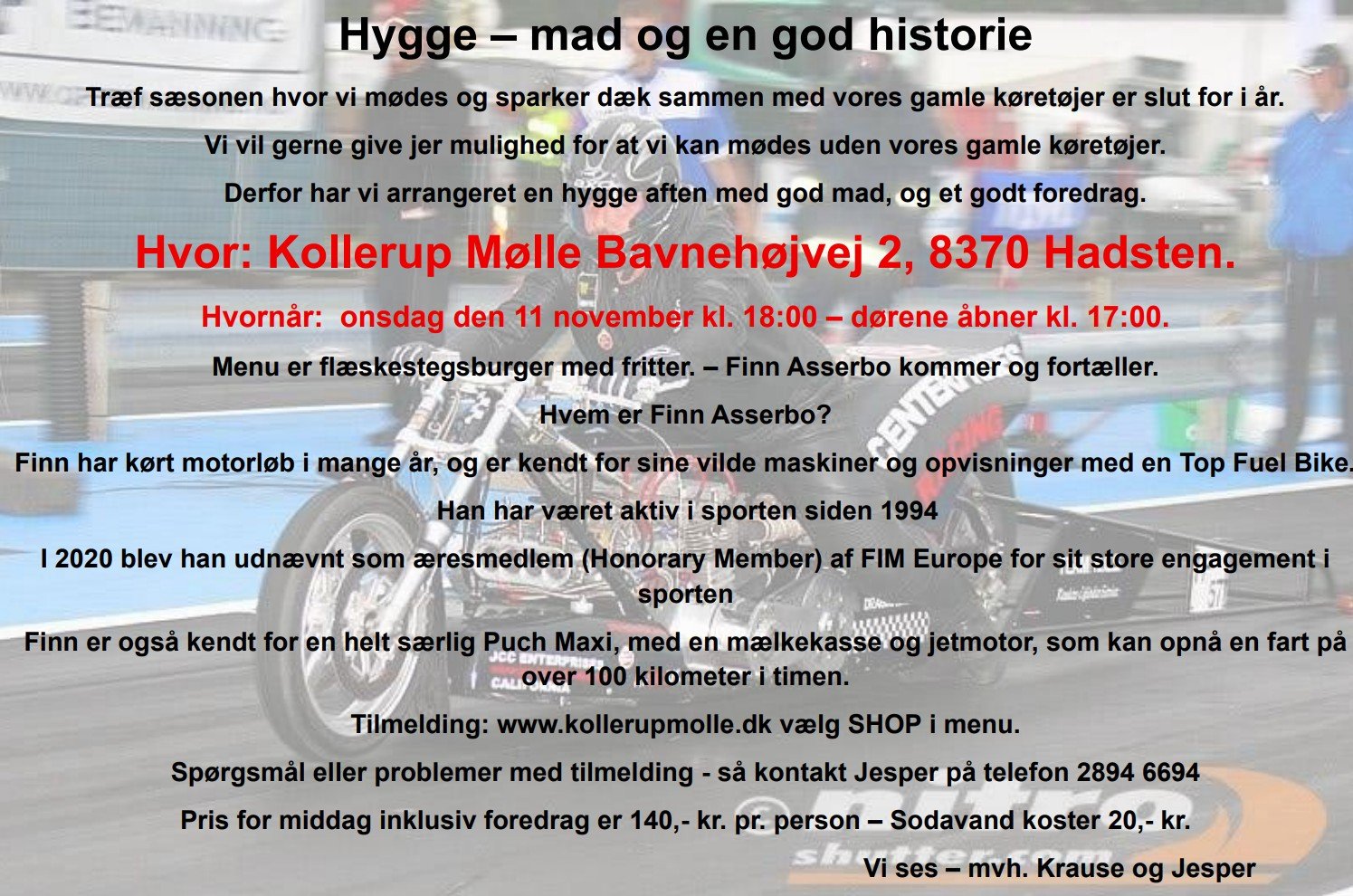 Hygge – mad og en god historie - Kollerup Kro