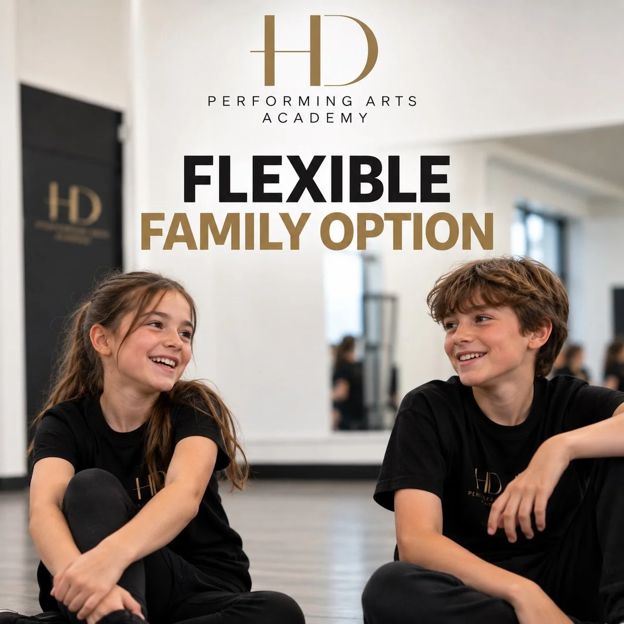INTRODUCING OUR FLEXIBLE FAMILY OPTION 

We know that family life doesn&rsquo;t always fit neatly into a weekly timetable. 🤍

That&rsquo;s why we&rsquo;re introducing our Flexible Family Option at HD Performing Arts Academy.

Children can now attend