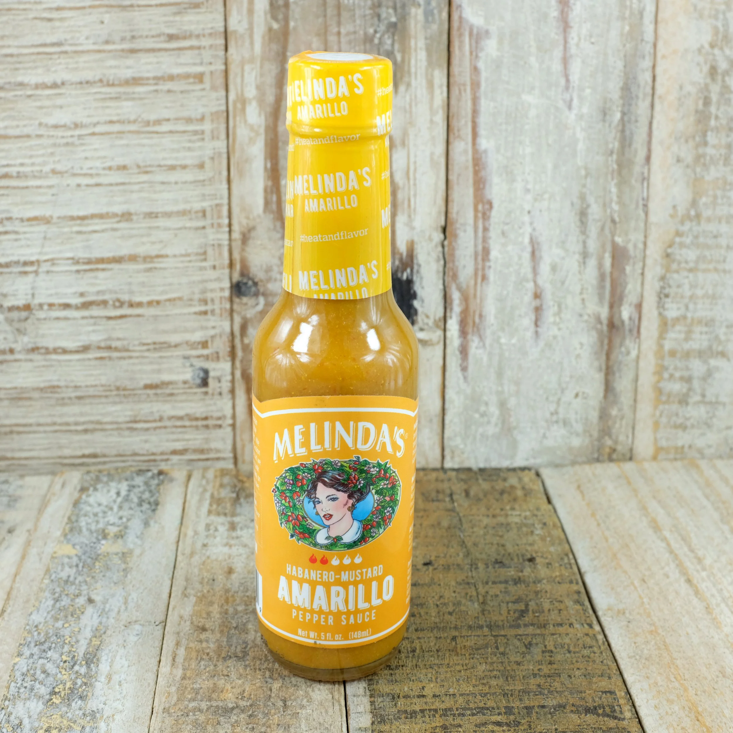 Melinda’s Amarillo Habanero Hot Mustard Sauce 148ml