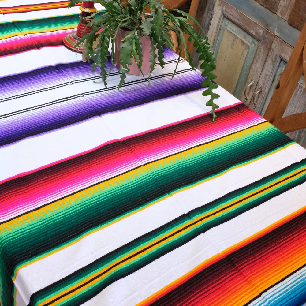 ラグ Serape Blanket Mexitems Large Serape Mexican Blanket Authentic Sarape Blanket