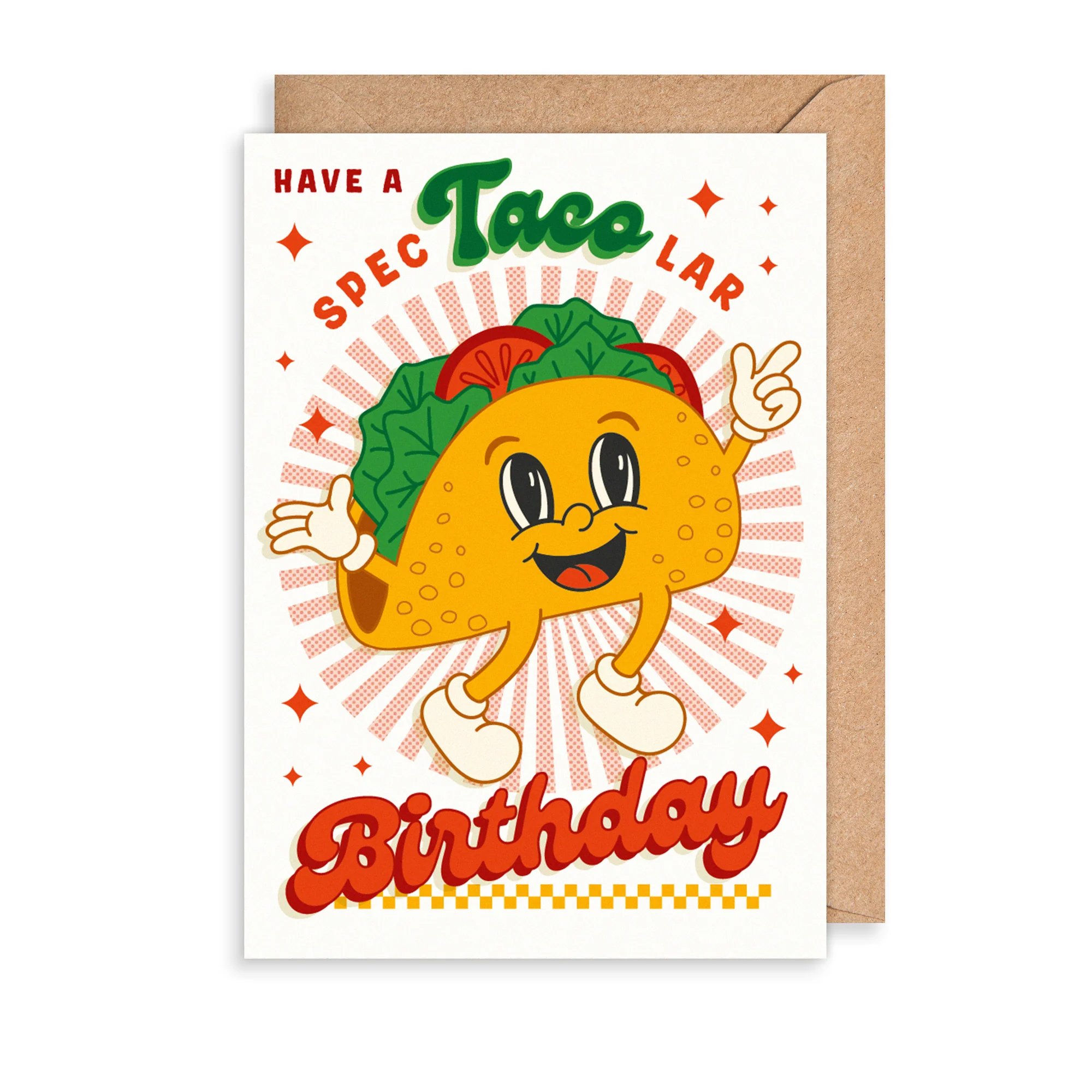 Greetings Card SpecTacoLar Birthday