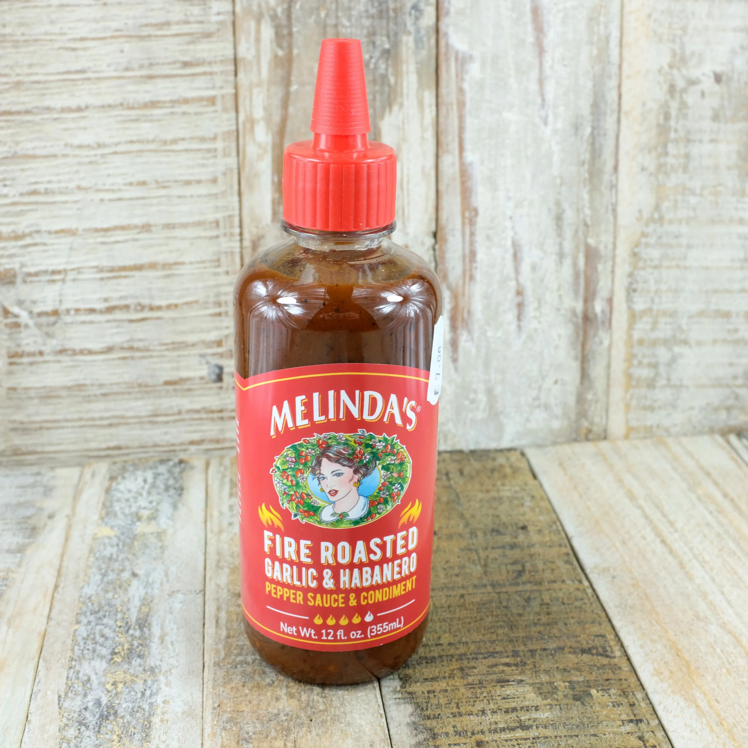 Melinda’s Fire Roasted Garlic & Habanero Pepper Sauce 355ml