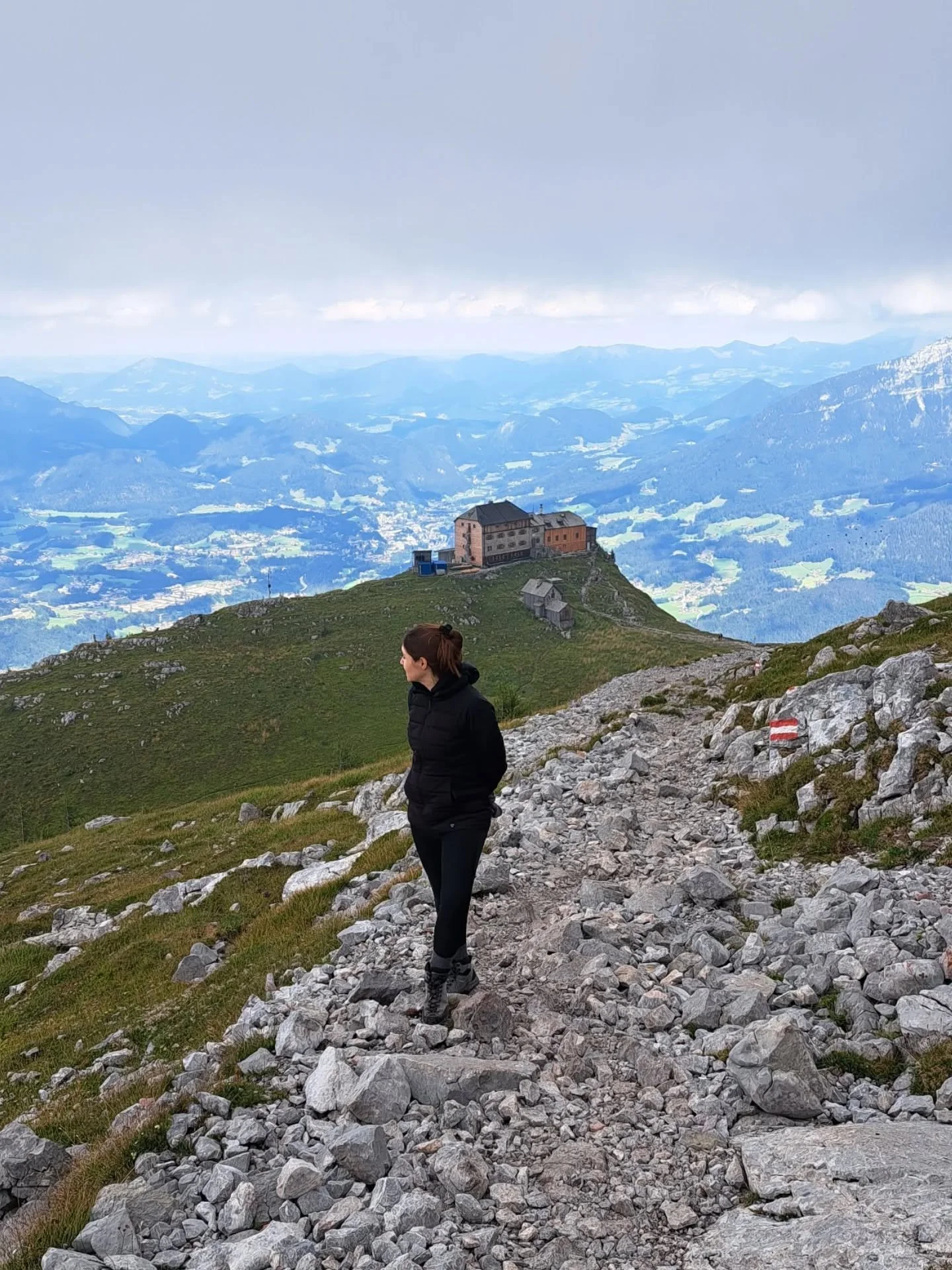 Weekend hike in the mountain 🏔️

Some shots from the walk up and down, and the hut where we stayed for the night. On the way we saw marmots, alpine goats, squirrels playing, a super cute marten that stayed around for a long time, some deer, and lots