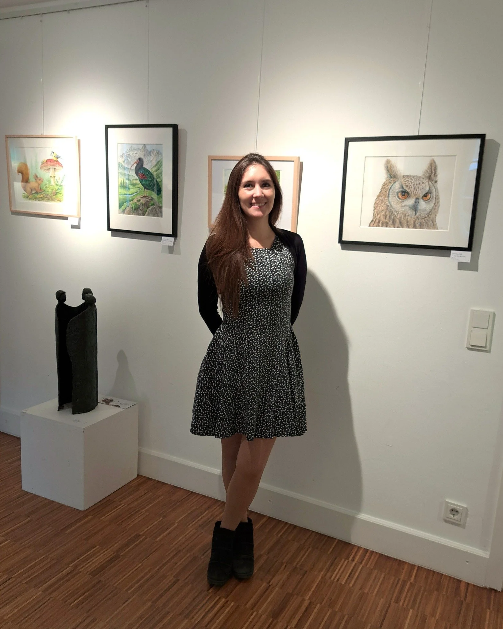 Some impressions from the opening of the group exhibition "Mensch Sein" (To Be Human) at the Mohr-Villa Freimann cultural center in Munich.

There are twelve of us artists from all over Germany from the @kuenstlersozialwerk, and I am exhibi