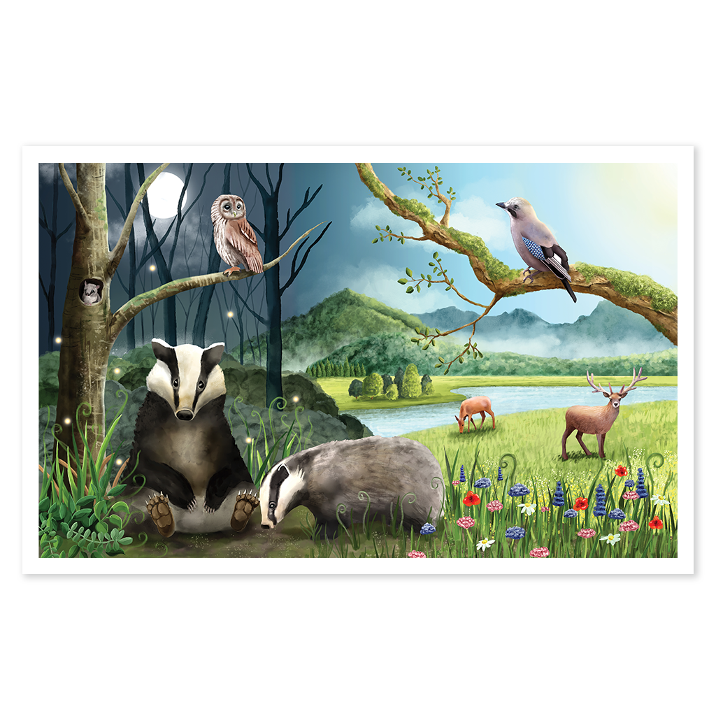 Day and Night - Print