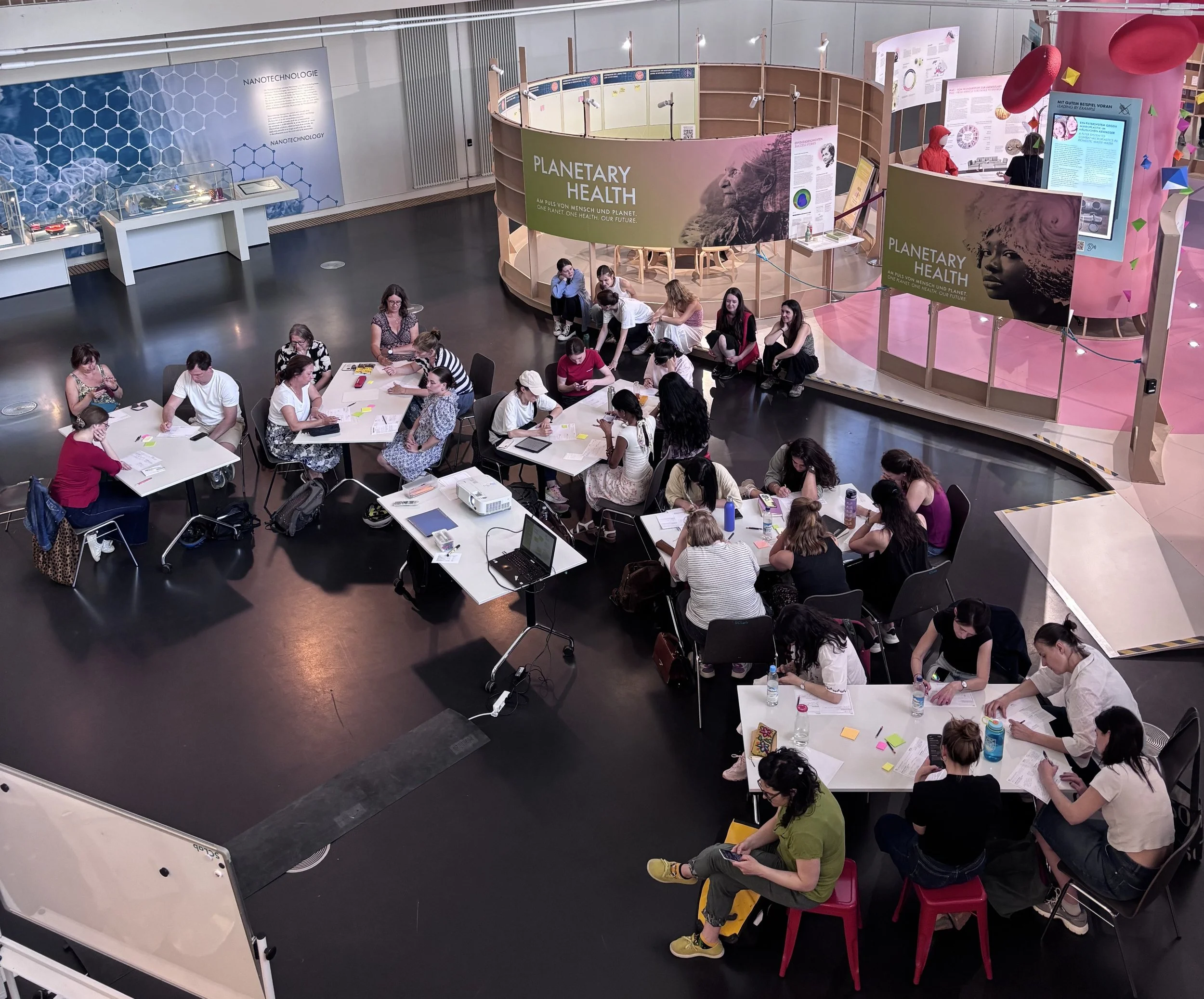 Workshop Visual Science Communication Planetary Health Exhibition Deutsches Museum
