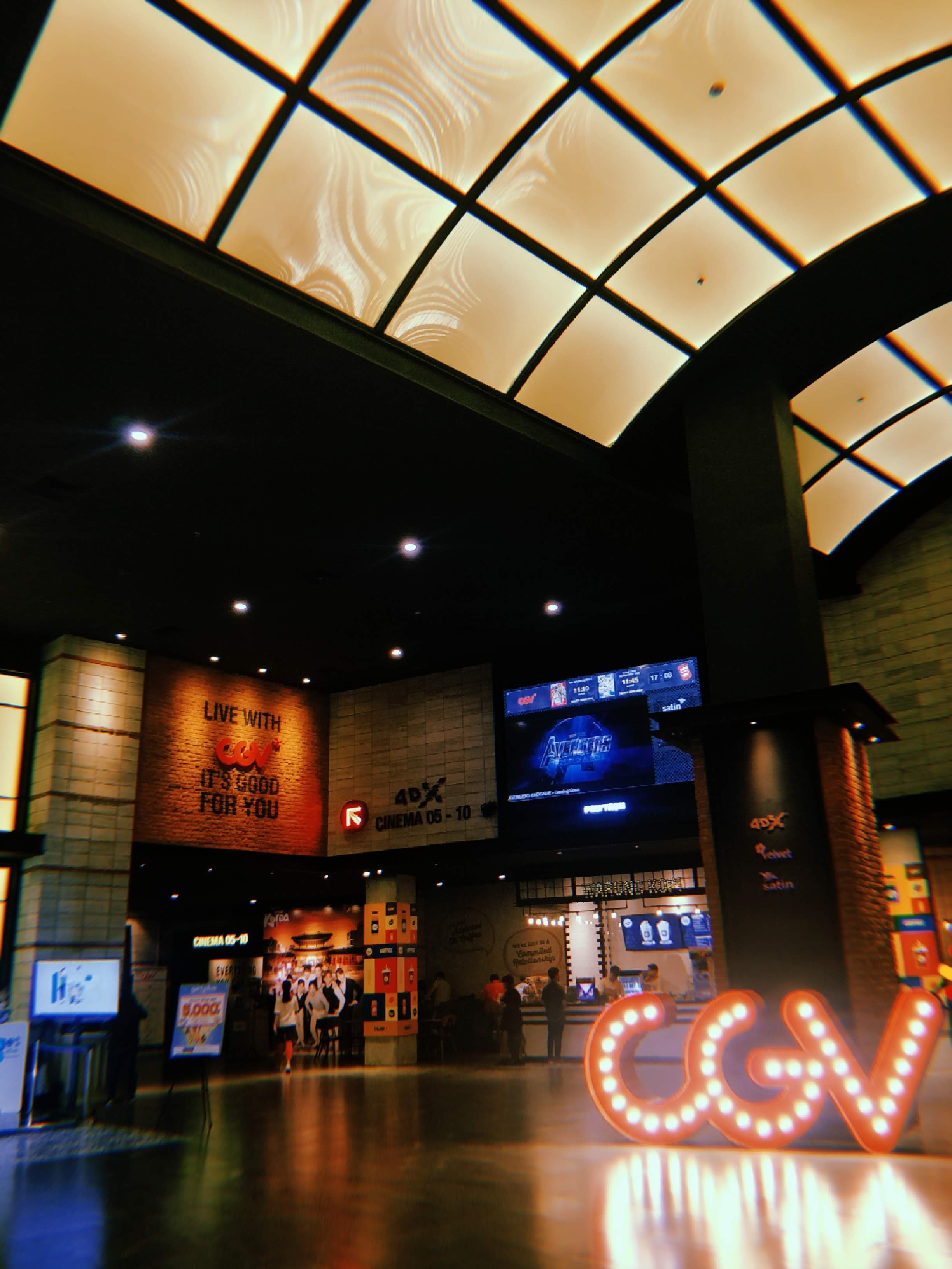 Cinema. Grand Indonesia. Used to be Blitz Megaplex - CGV - Flix. Spent a lot of time here with my family.