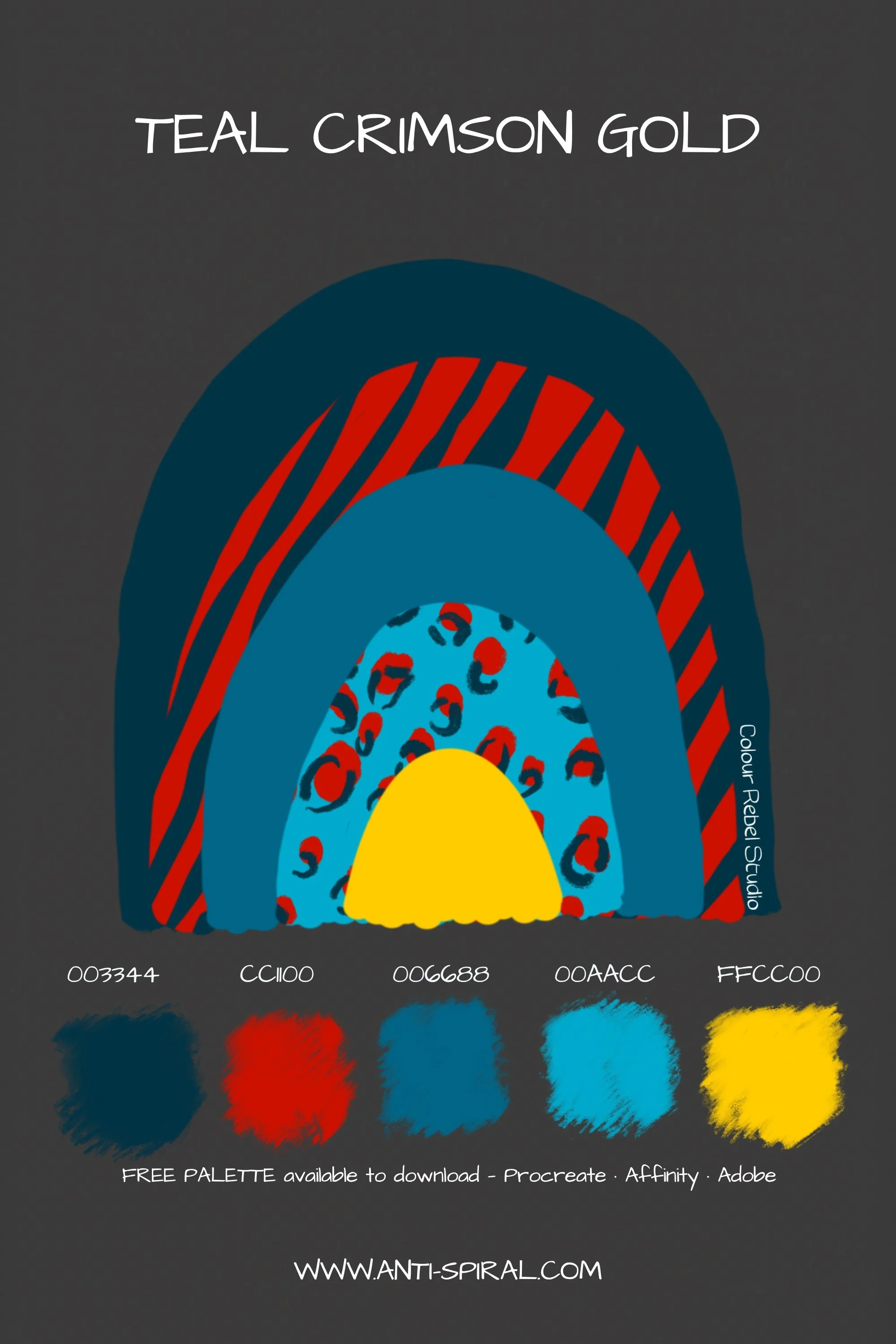 colour-palette-teal-crimson-gold-maximalist-brights-surprise-pop-colour-rebel-studio.jpg