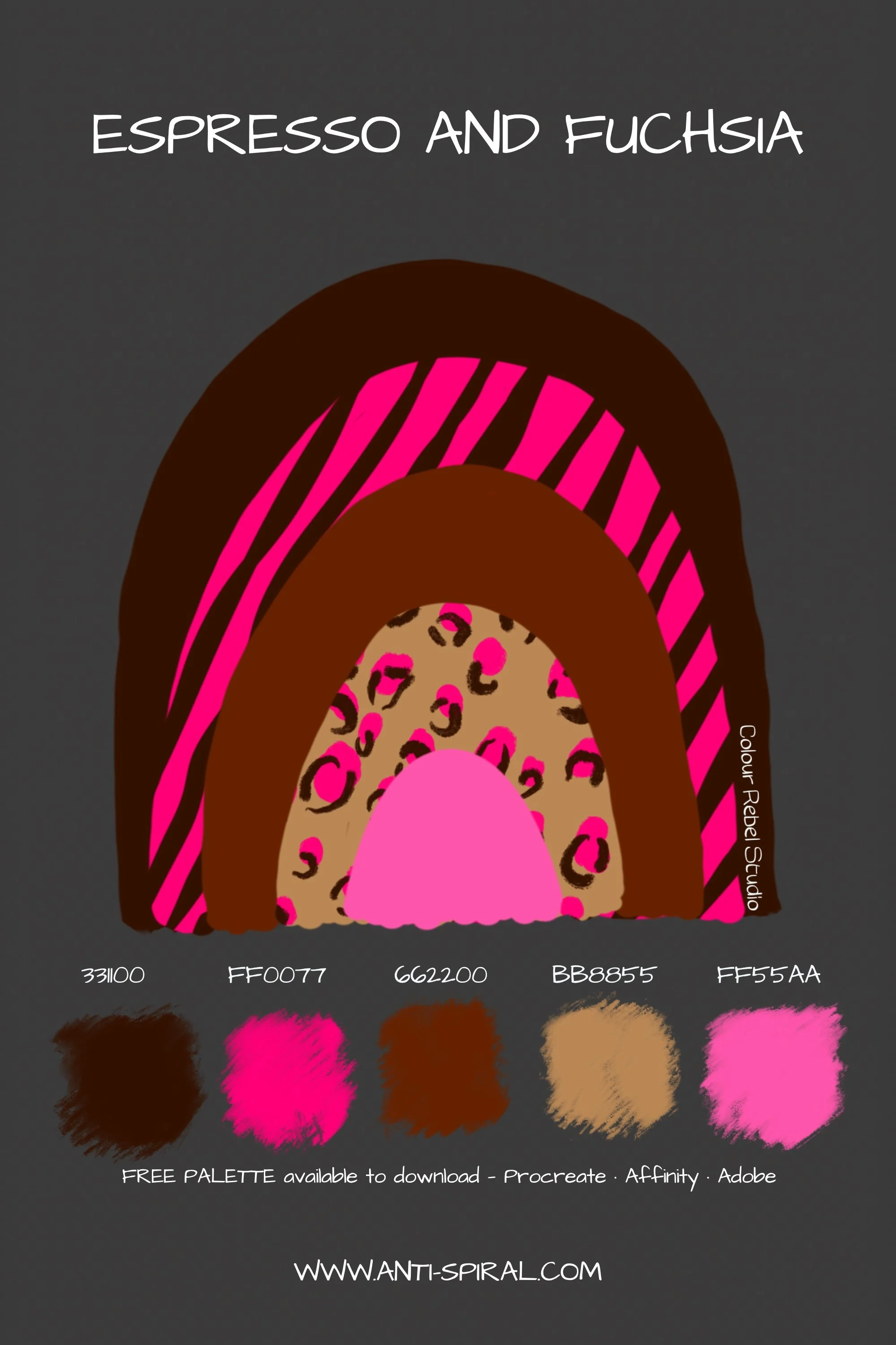 colour-palette-Espresso-and-Fuchsia-maximalist-brights-neutral-anchor-colour-rebel-studio.jpg