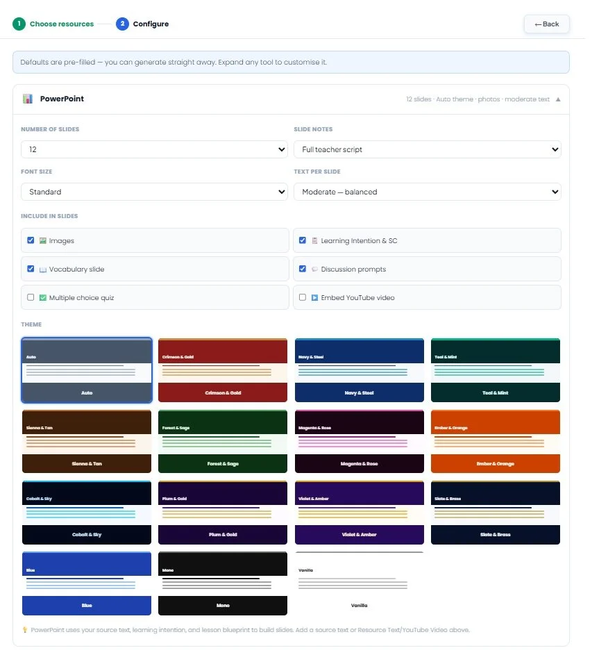 How to Create a Complete PowerPoint Lesson in Seconds — Without Starting From Scratch