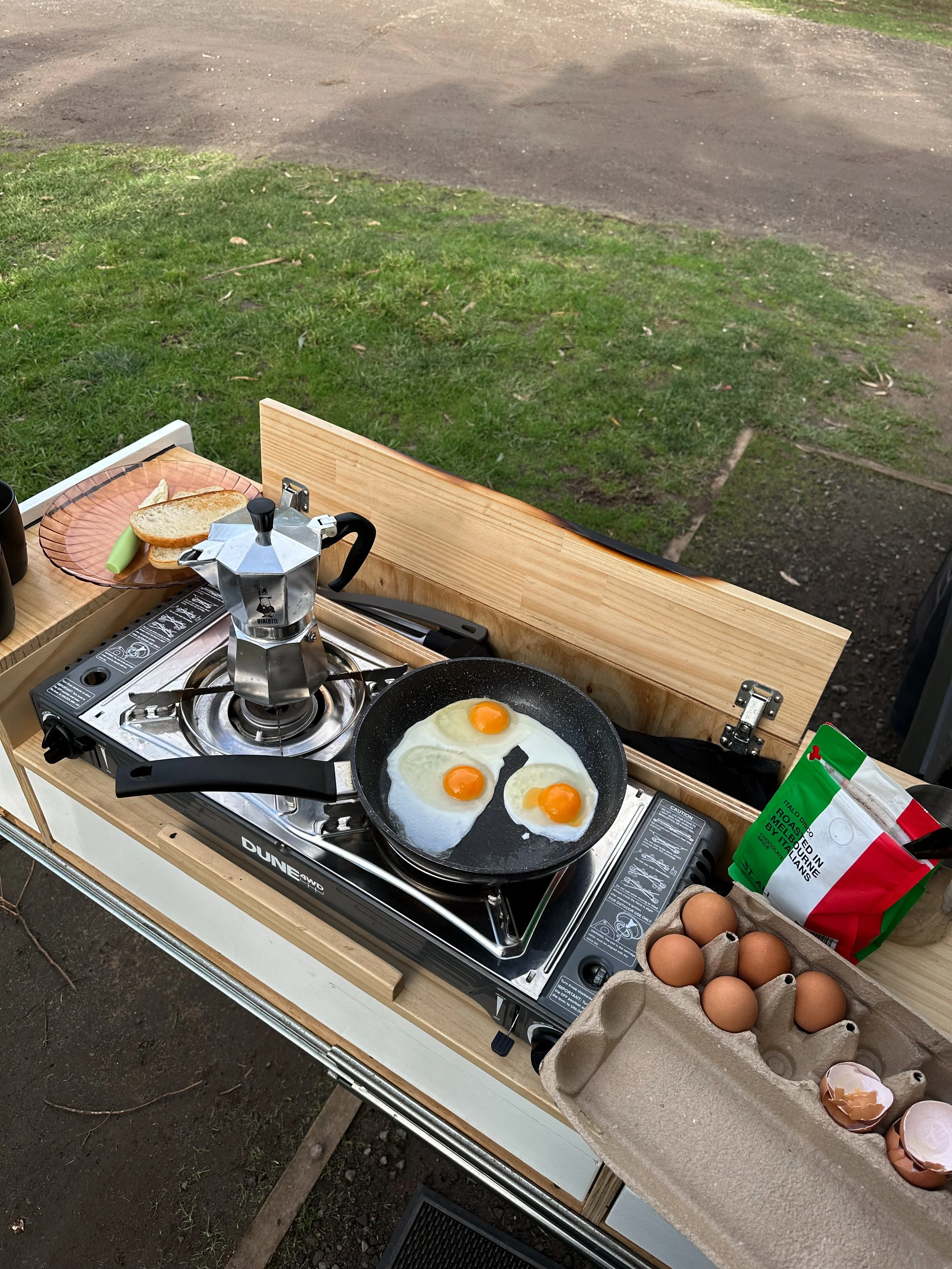 breakfast on the road, bimbi park