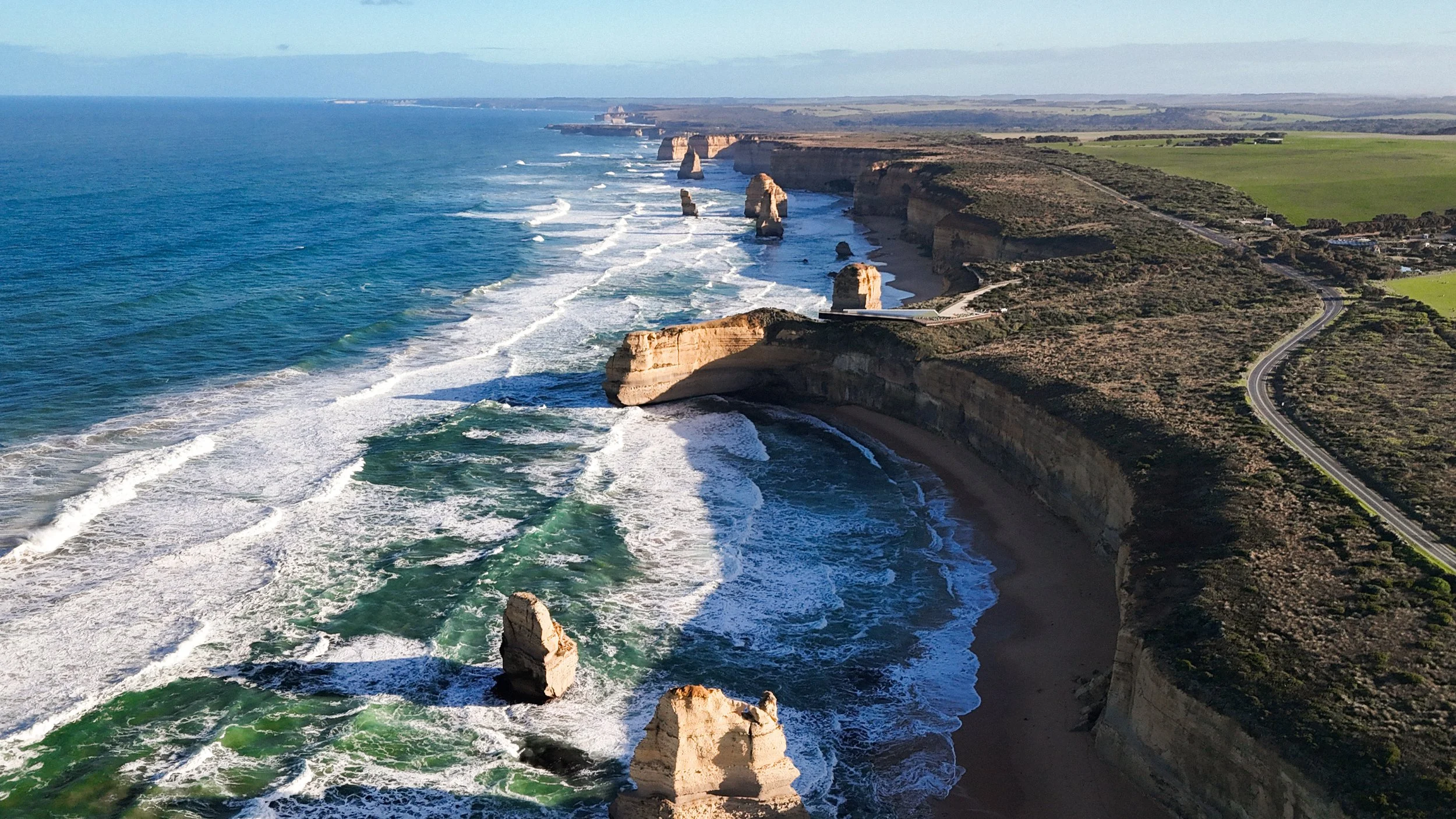 great ocean road coastline