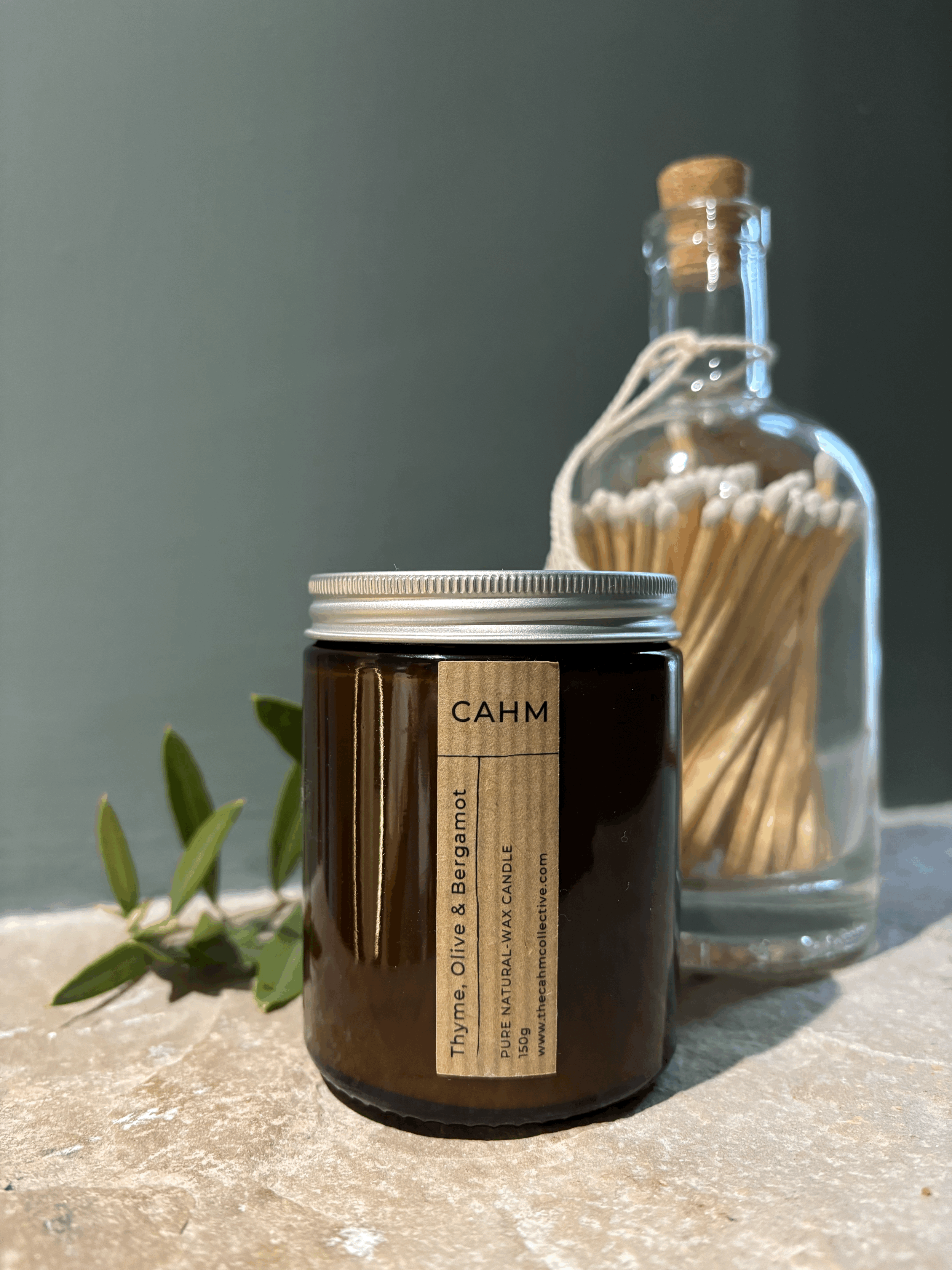 CAHM | Thyme, Olive & Bergamot Candle