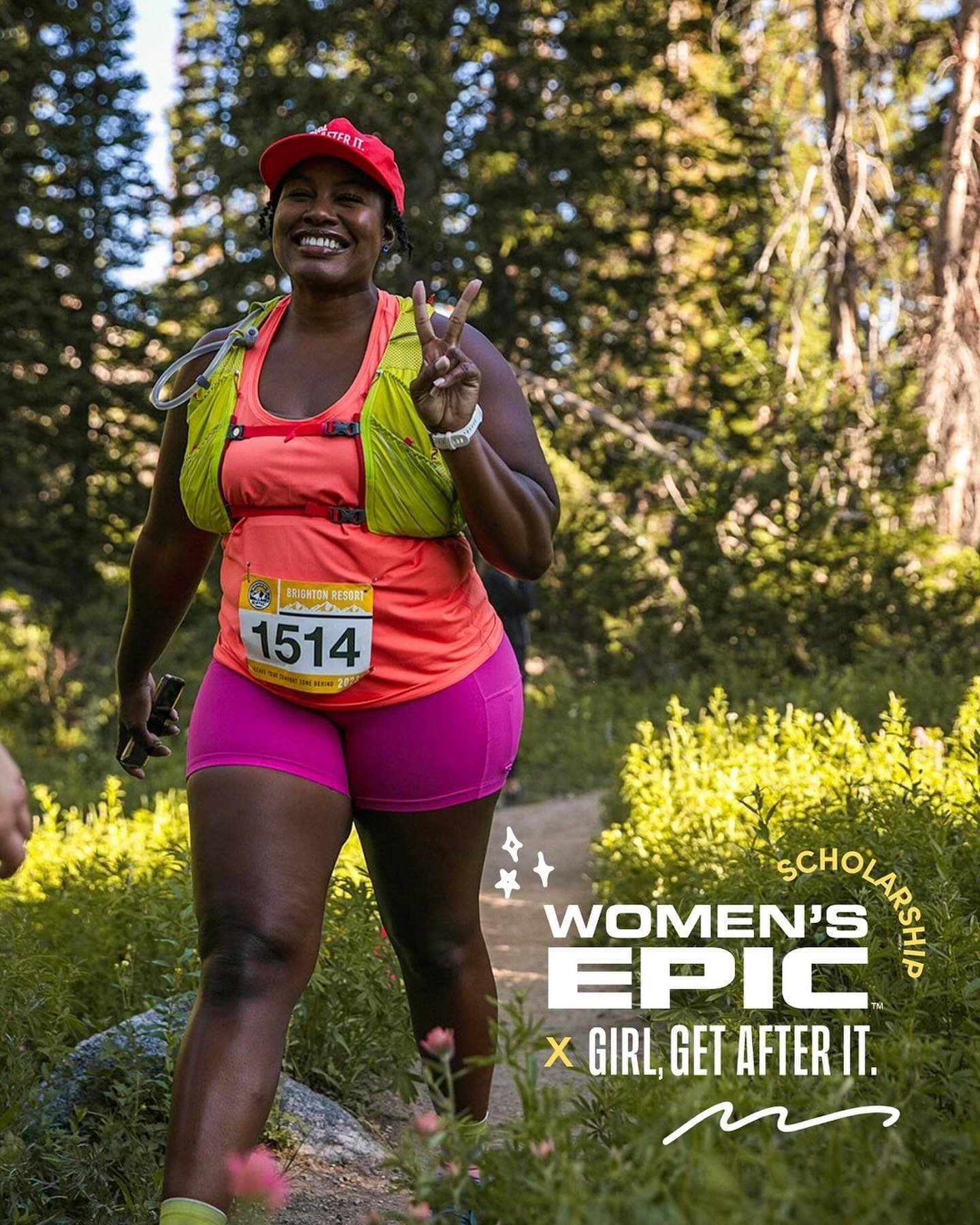 Want to be a #GGAI Athlete at this summer&rsquo;s @womens.epic? Scholarships are NOW open ⛰
⠀⠀⠀⠀⠀⠀⠀⠀⠀
To encourage more women to step into the world of trail running, we&rsquo;re sponsoring two runners for the Brighton race happening July 27th which 