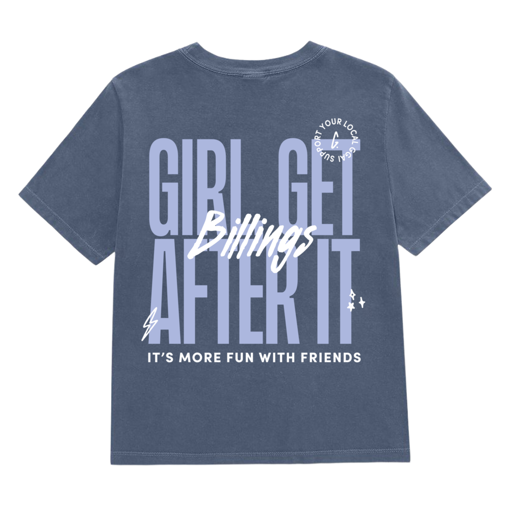 Billings Members-Only Tee — Vintage Navy