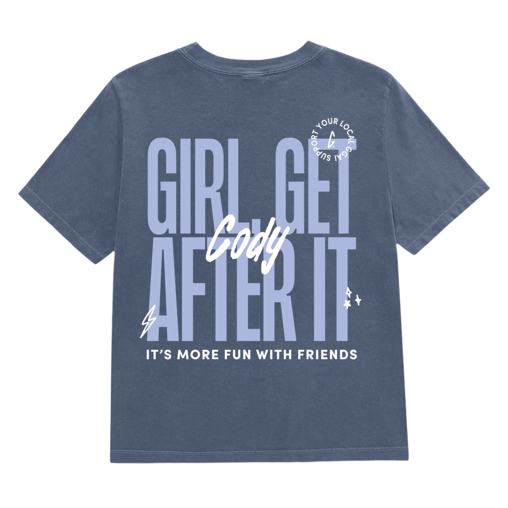 Cody Members-Only Tee — Vintage Navy